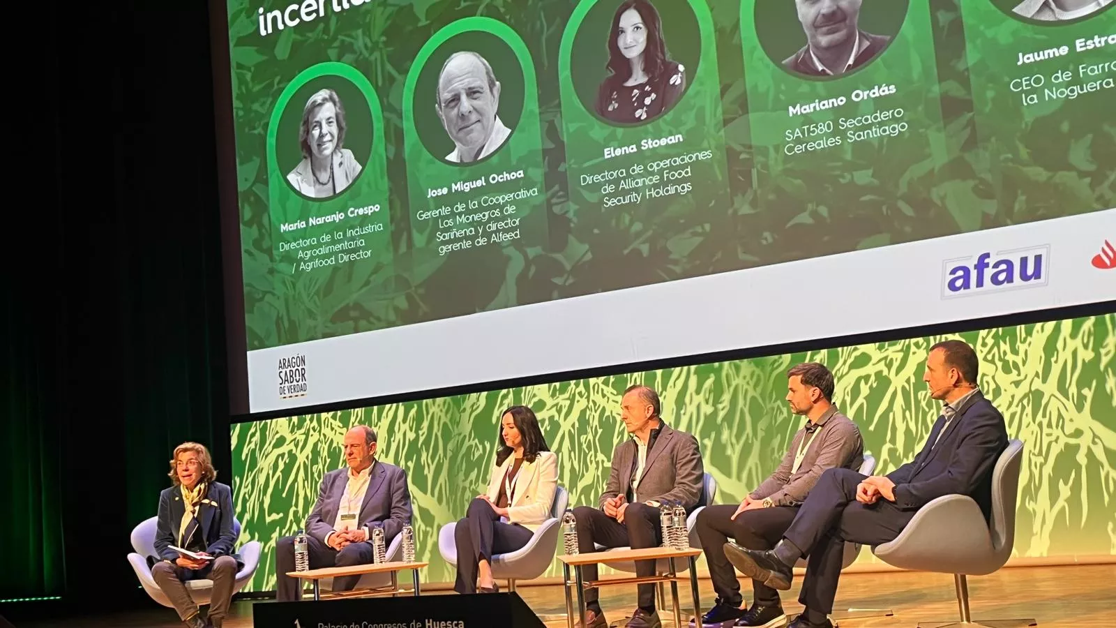  IV Jornada Española del Cultivo de la Alfalfa en Huesca. Foto Mercedes Manterola