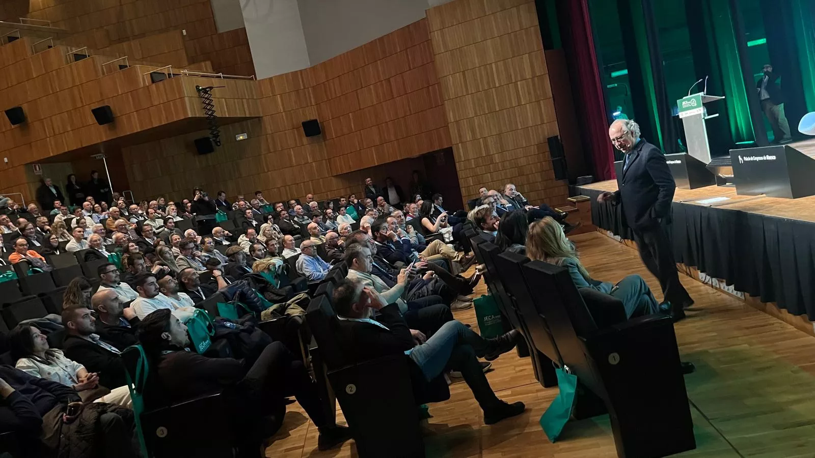  IV Jornada Española del Cultivo de la Alfalfa en Huesca. Foto Mercedes Manterola