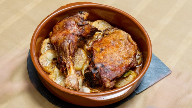 Ternasco Asado tradicional