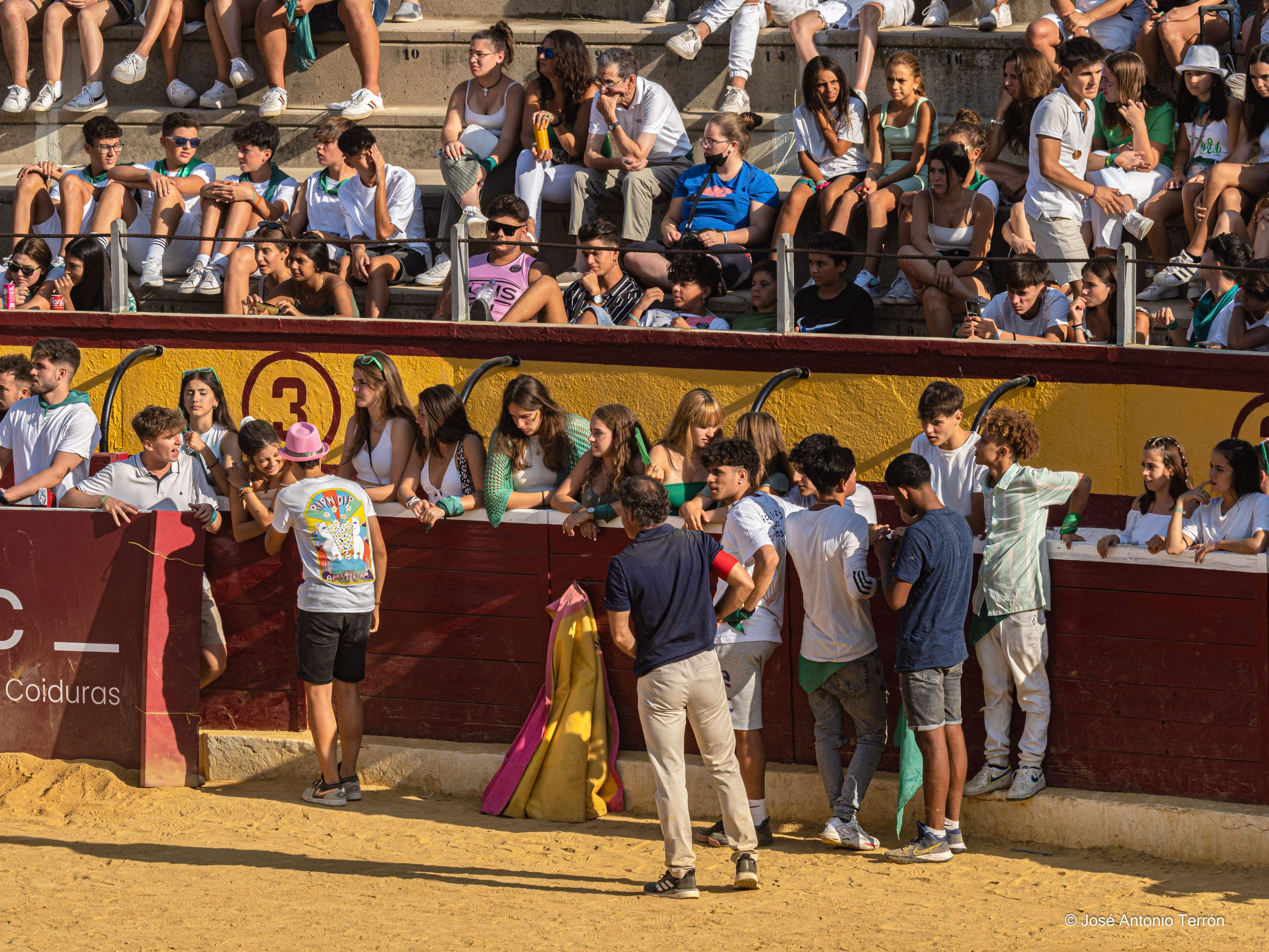 Vaquillas del día 11 de San Lorenzo. Foto José Antonio Terrón 
