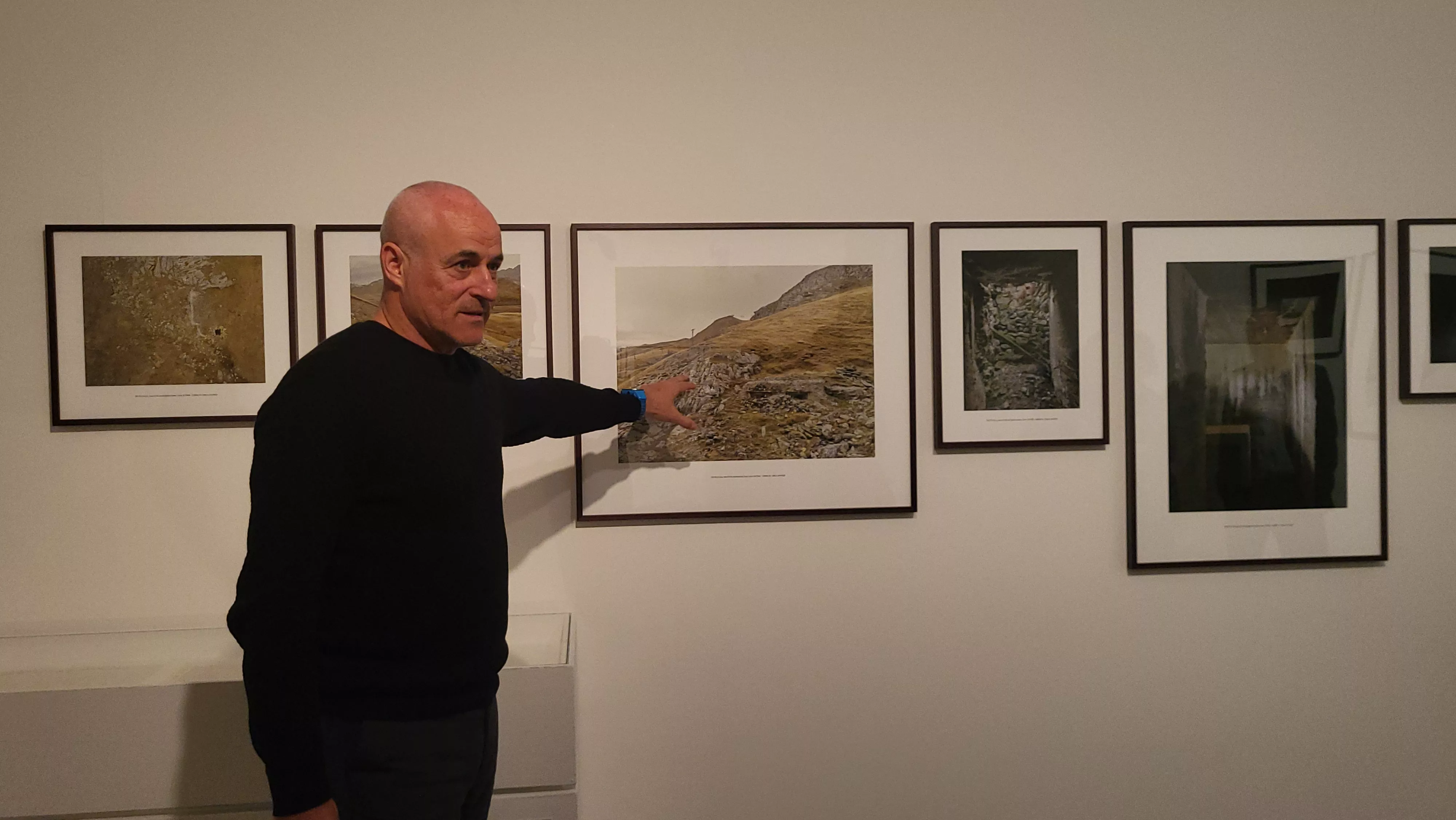 Exposición "Línea P. Los búnkeres del Pirineo" en la DPH. Foto Mercedes Manterola