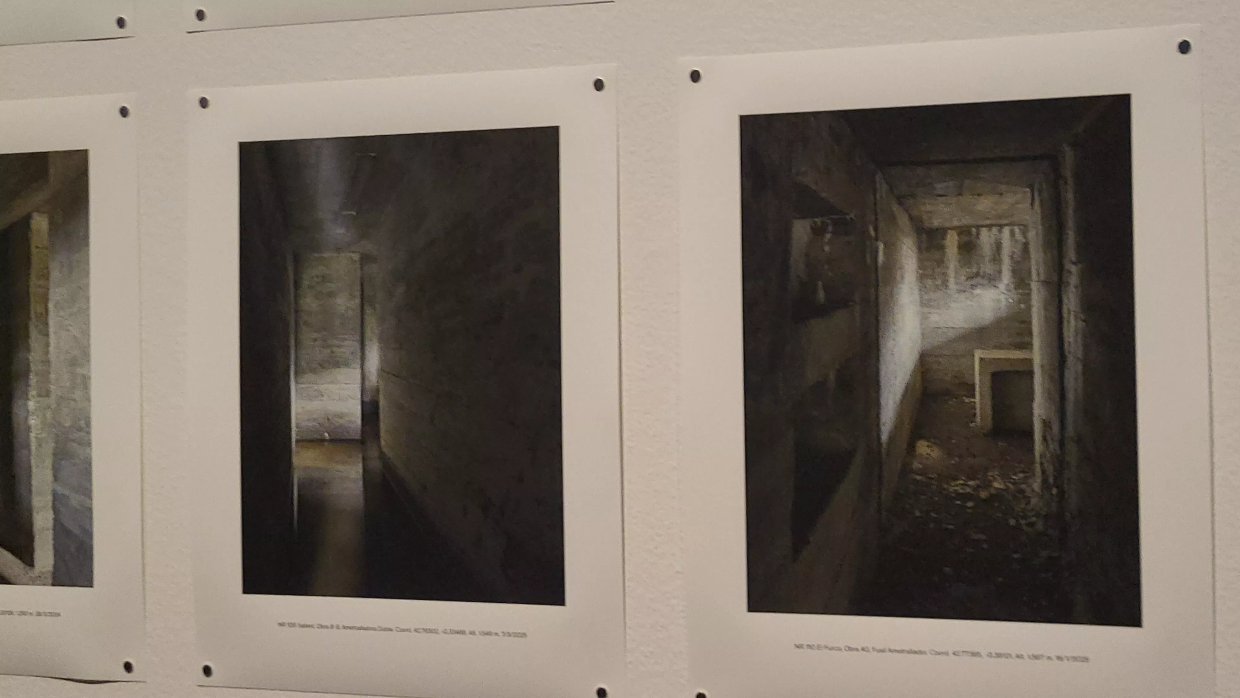 Exposición "Línea P. Los búnkeres del Pirineo" en la DPH. Foto Mercedes Manterola