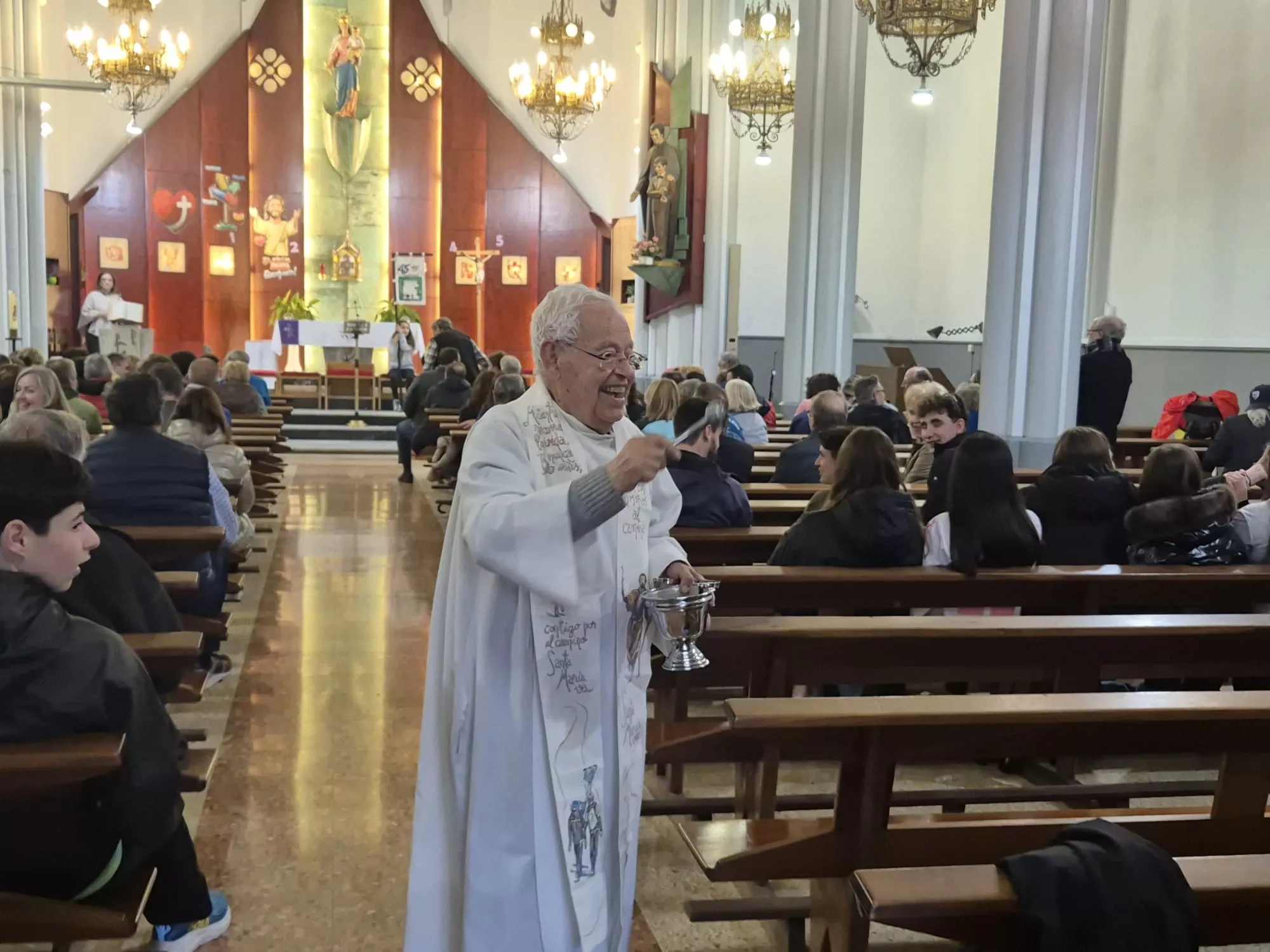 Inicio de la 45 Javierada desde Huesca. Foto Juanlu Herrero