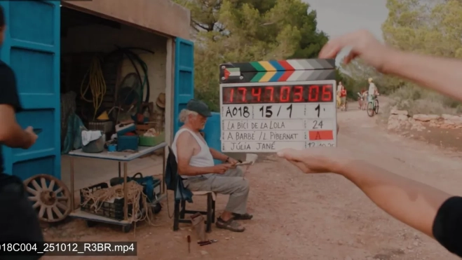 Pedro Pibernat, actor en la película.