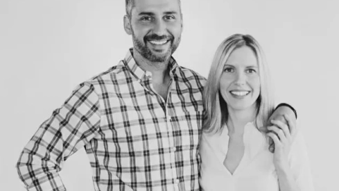 Víctor Clavería e Isabel Nieves