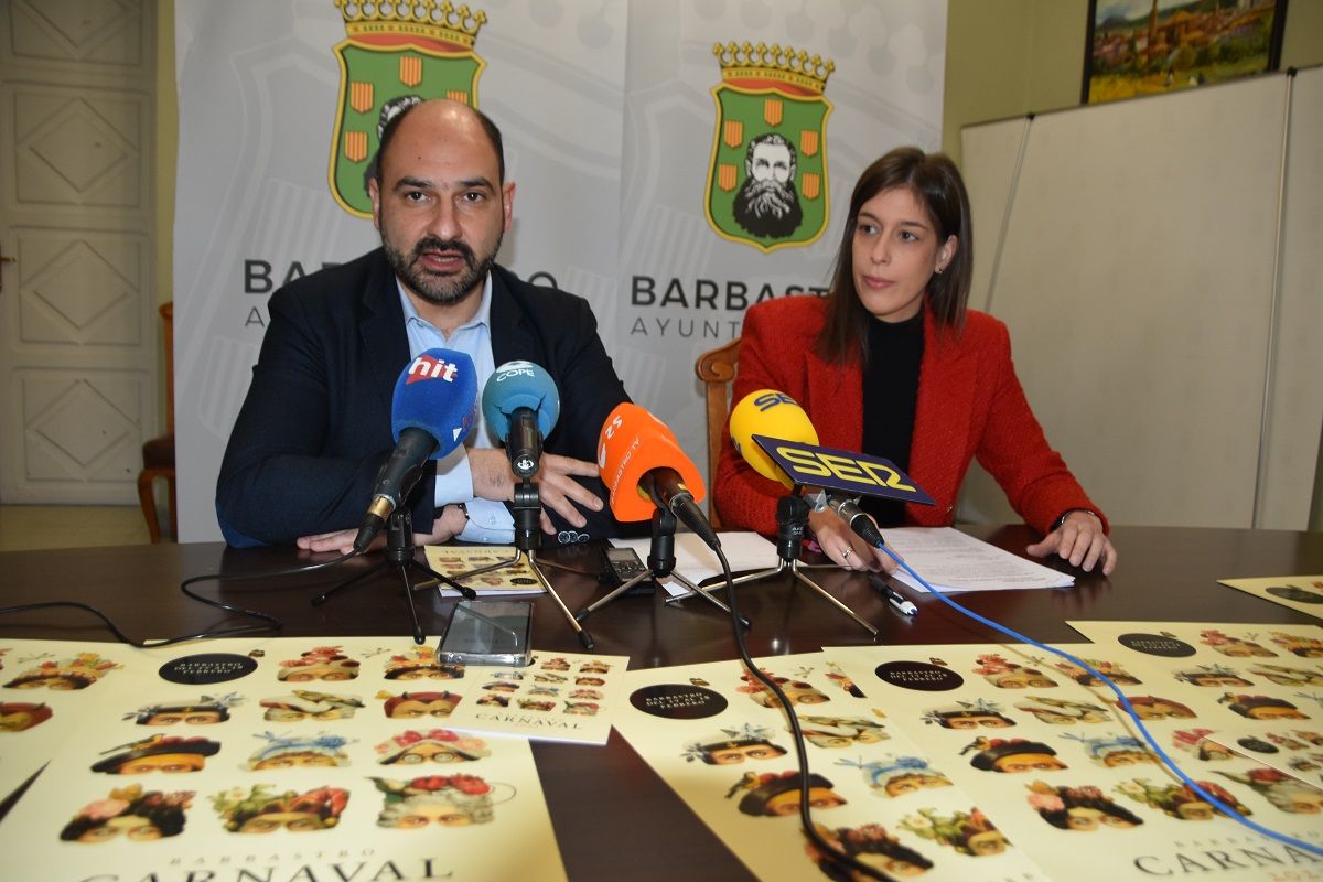 Presentación Carnaval 2023 en Barbastro.
