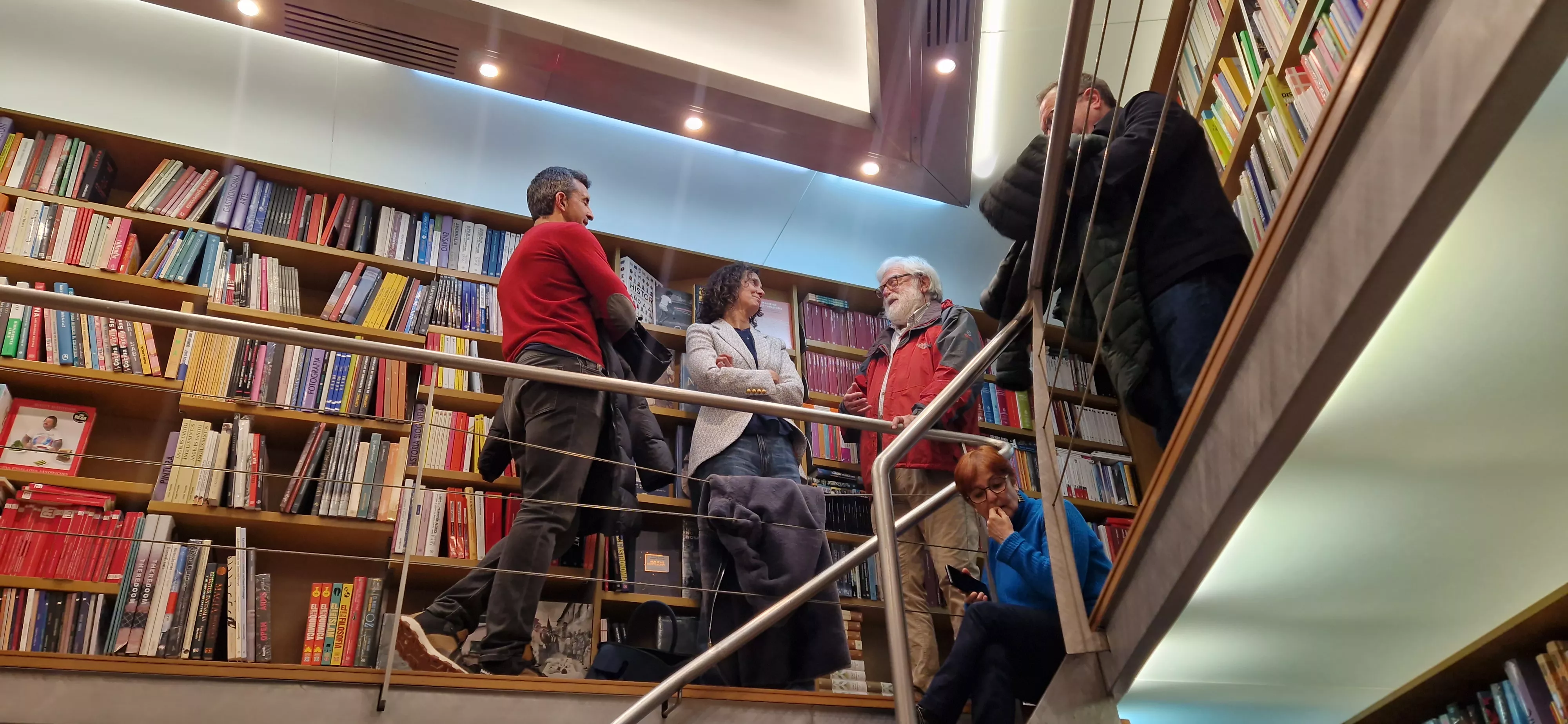 Presentación de "La mujer de Marcos" de Sol Otto en la librería Anónima. Foto Myriam Martínez
