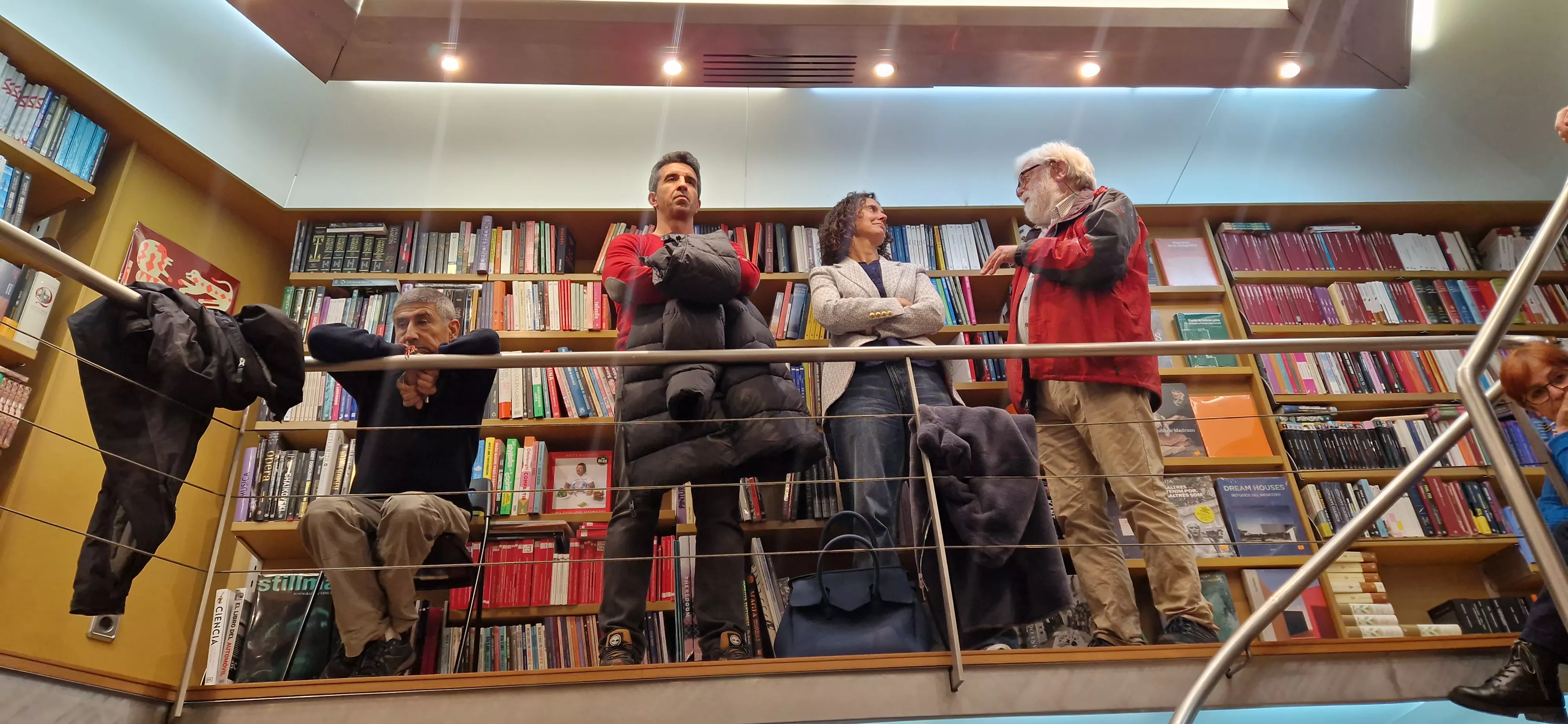 Presentación de "La mujer de Marcos" de Sol Otto en la librería Anónima. Foto Myriam Martínez