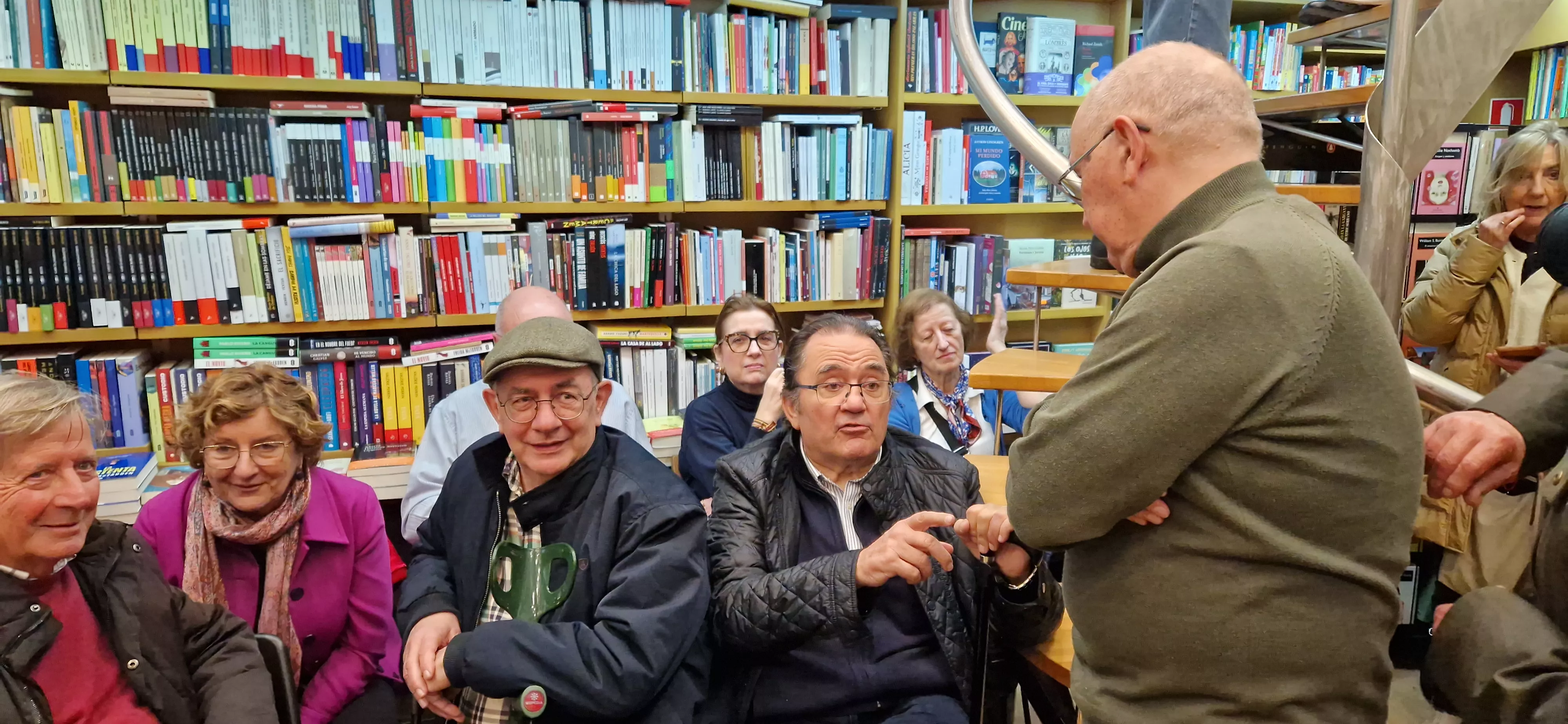 Presentación de "La mujer de Marcos" de Sol Otto en la librería Anónima. Foto Myriam Martínez