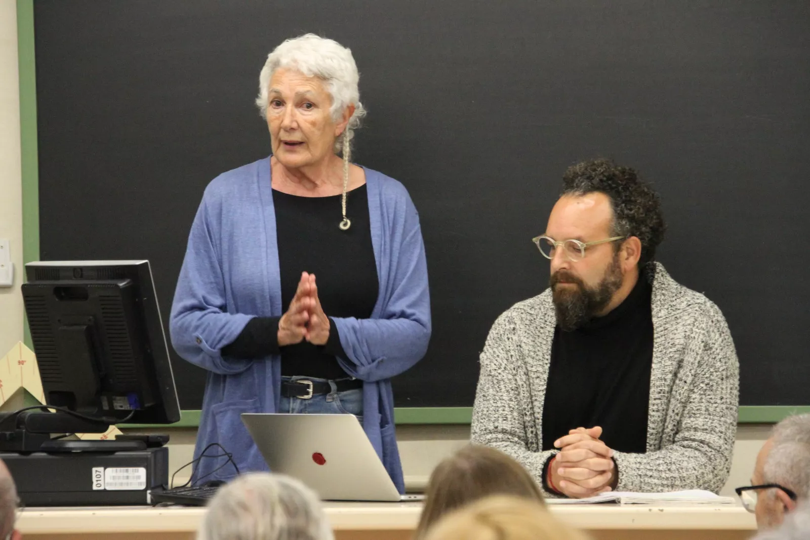 Elisa León y  Martín Correa-Urquiza. Foto Carlos Neofato