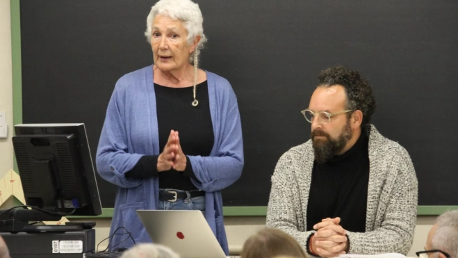 Elisa León yMartín Correa-Urquiza. Foto Carlos Neofato