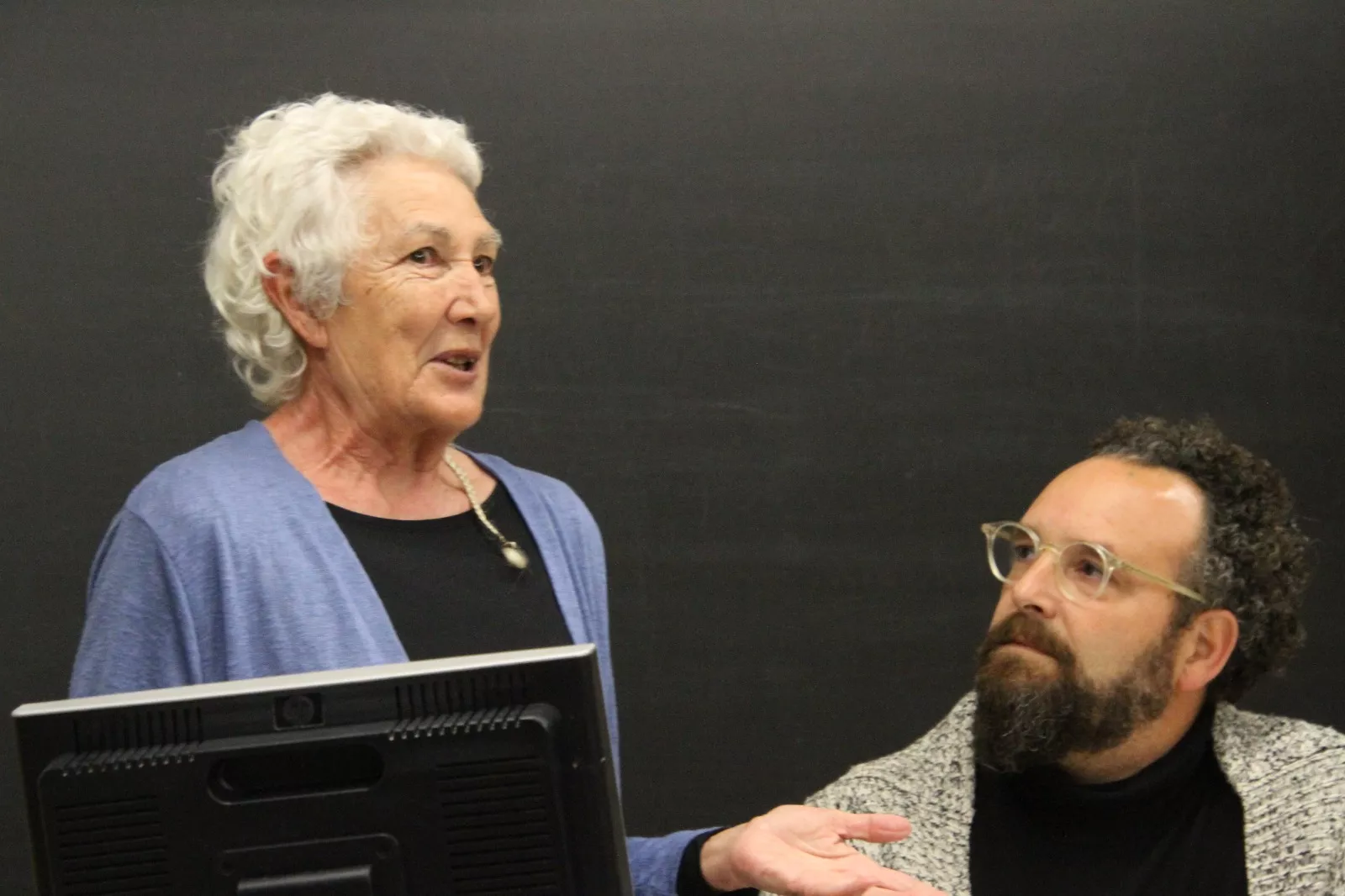 Elisa León y  Martín Correa-Urquiza. Foto Carlos Neofato