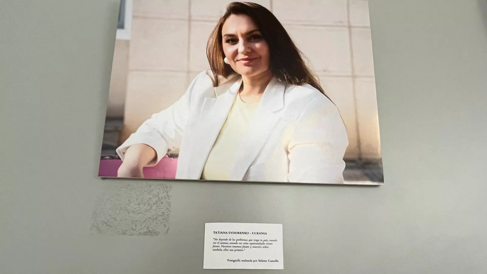 Exposición “Vecinas del Mundo, Vecinas del Barrio” de María Auxiliadora. Foto Mercedes Manterola