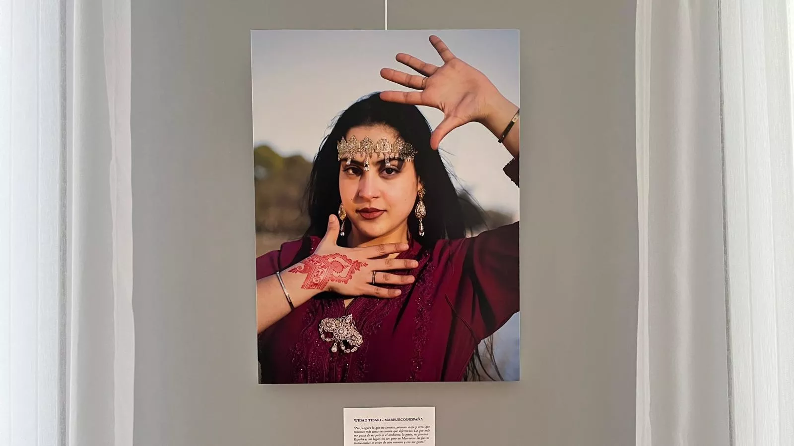 Exposición “Vecinas del Mundo, Vecinas del Barrio” de María Auxiliadora. Foto Mercedes Manterola