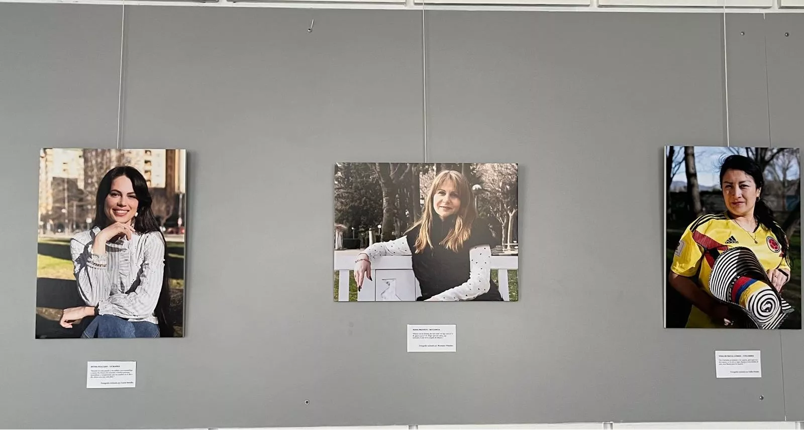 Exposición “Vecinas del Mundo, Vecinas del Barrio” de María Auxiliadora. Foto Mercedes Manterola