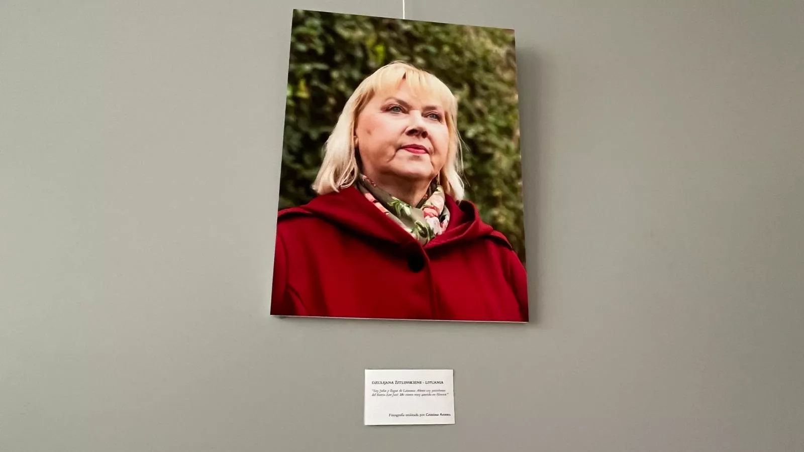 Exposición “Vecinas del Mundo, Vecinas del Barrio” de María Auxiliadora. Foto Mercedes Manterola