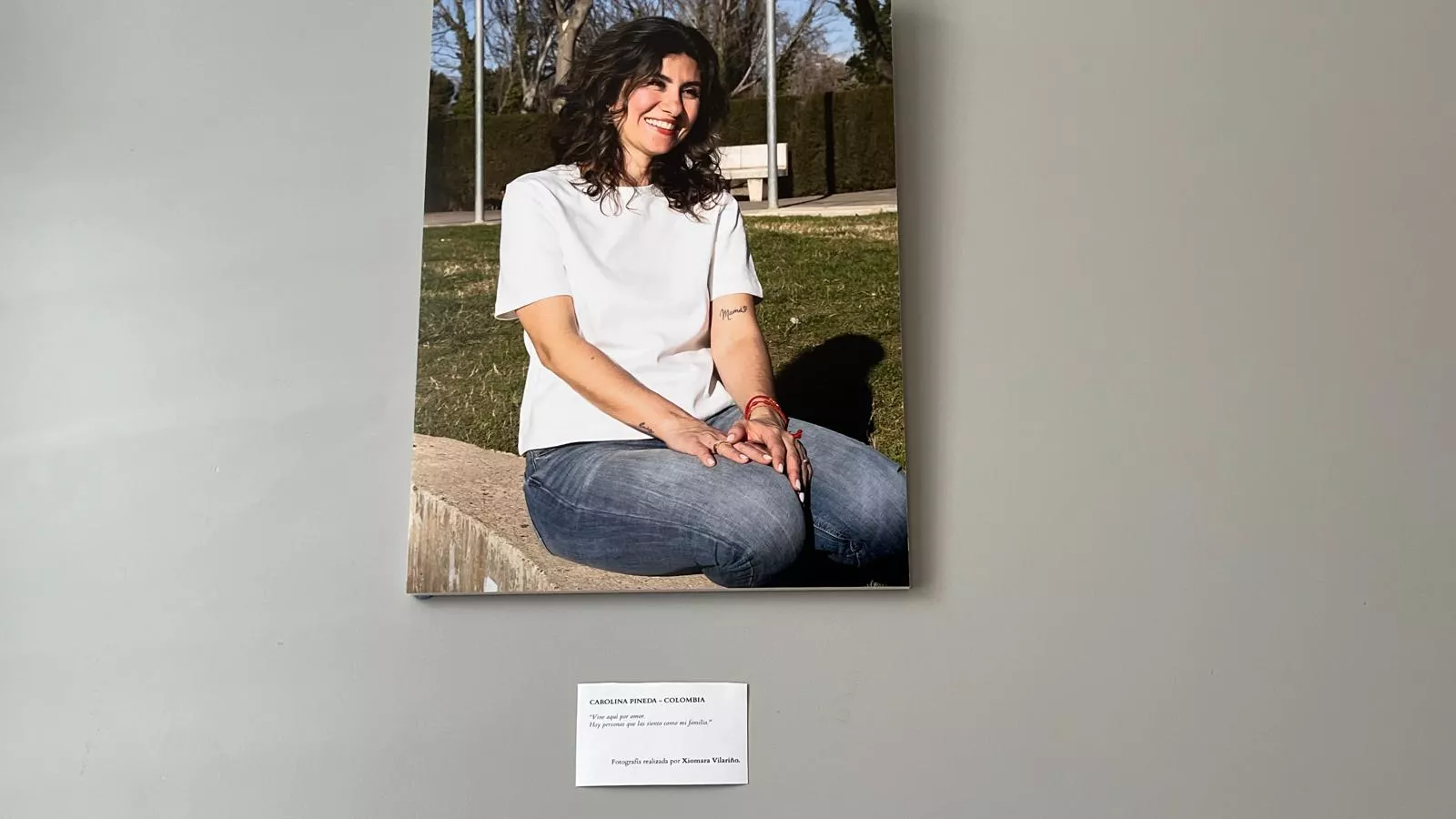 Exposición “Vecinas del Mundo, Vecinas del Barrio” de María Auxiliadora. Foto Mercedes Manterola