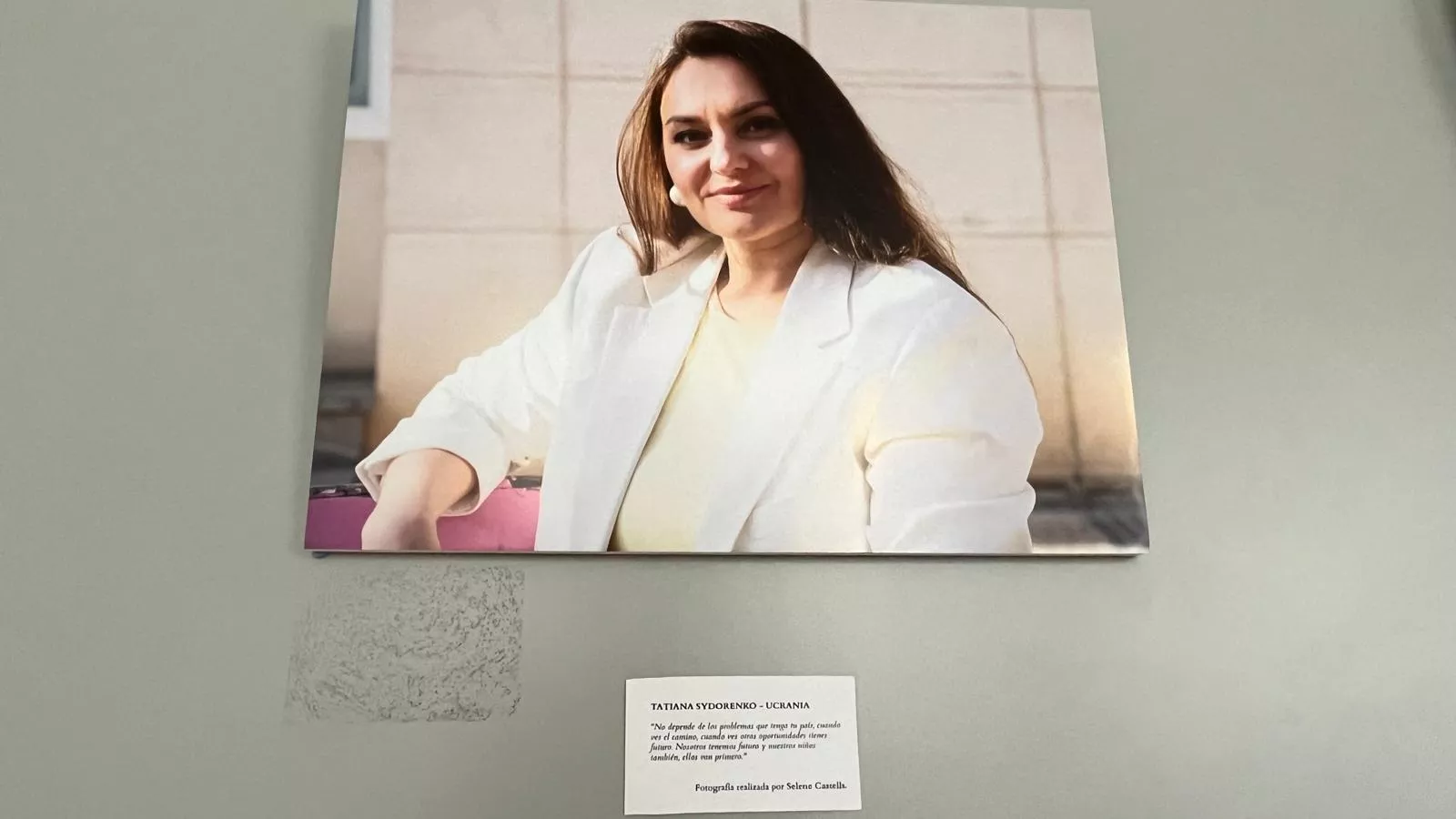 Exposición “Vecinas del Mundo, Vecinas del Barrio” de María Auxiliadora. Foto Mercedes Manterola