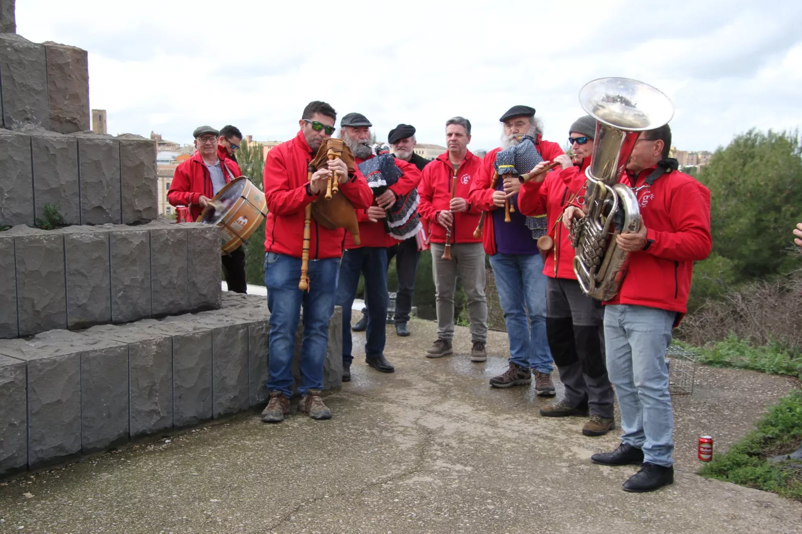 Memorial 545 en el parque “mártires de la libertad”. Foto Carlos Neofato