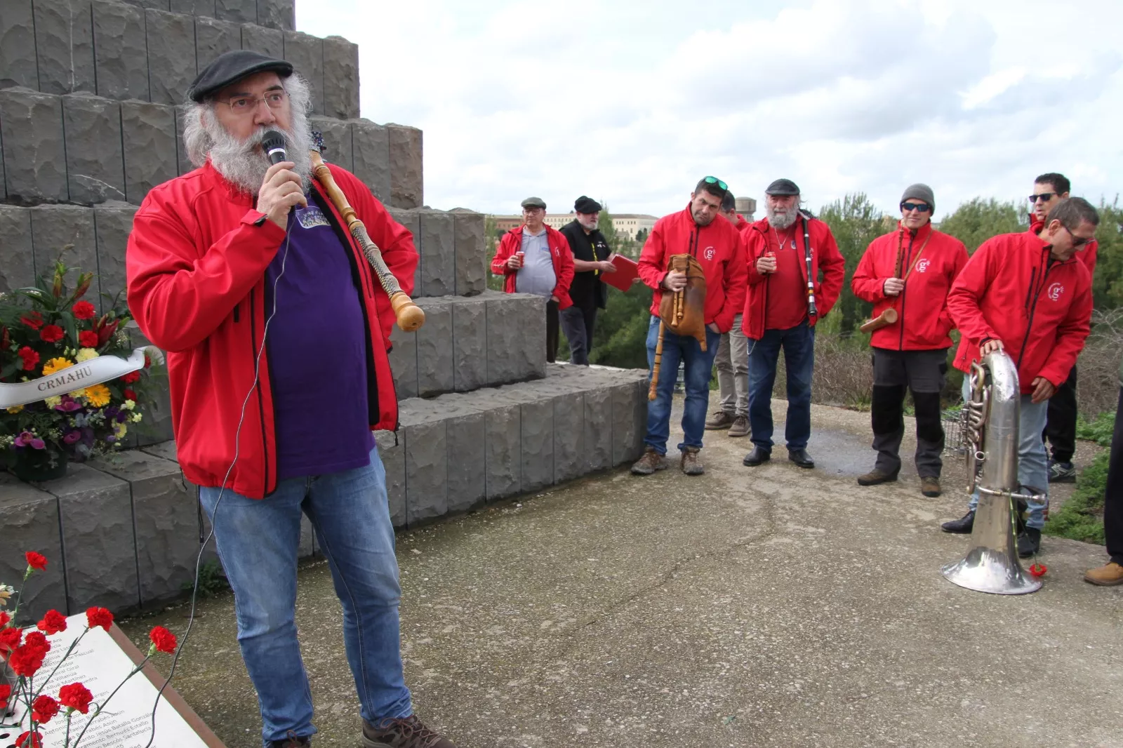 Memorial 545 en el parque “mártires de la libertad”. Foto Carlos Neofato