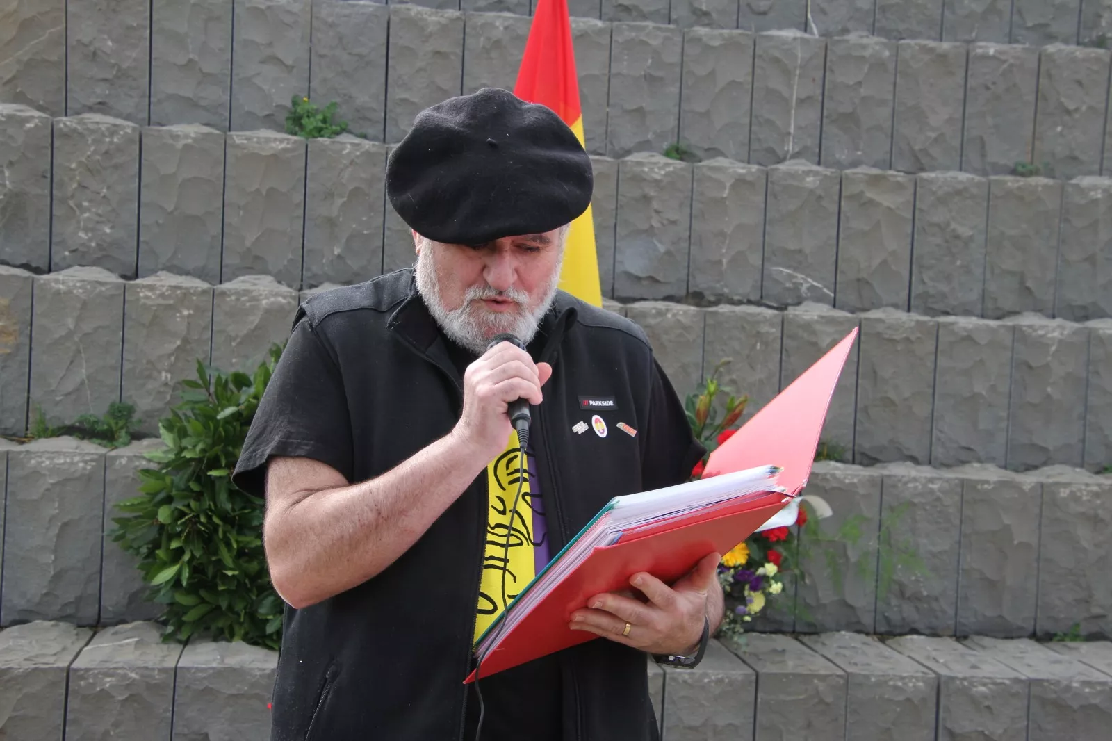 Memorial 545 en el parque “mártires de la libertad”. Foto Carlos Neofato
