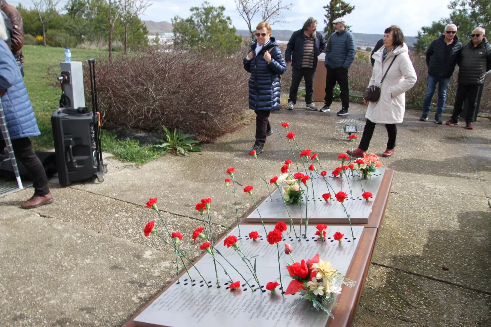 Memorial 545 en el parque “mártires de la libertad”. Foto Carlos Neofato