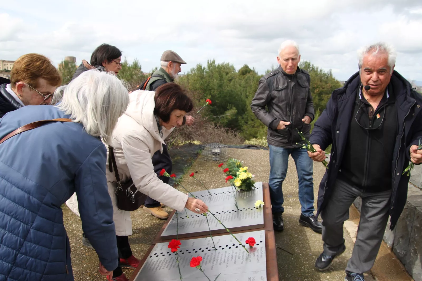 Memorial 545 en el parque “mártires de la libertad”. Foto Carlos Neofato