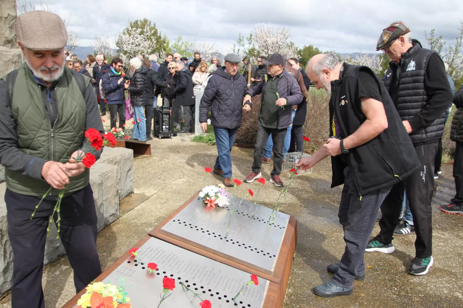 Memorial 545 en el parque “mártires de la libertad”. Foto Carlos Neofato