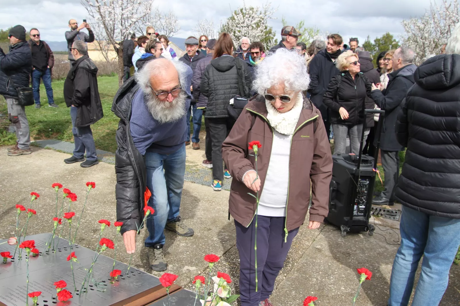 Memorial 545 en el parque “mártires de la libertad”. Foto Carlos Neofato