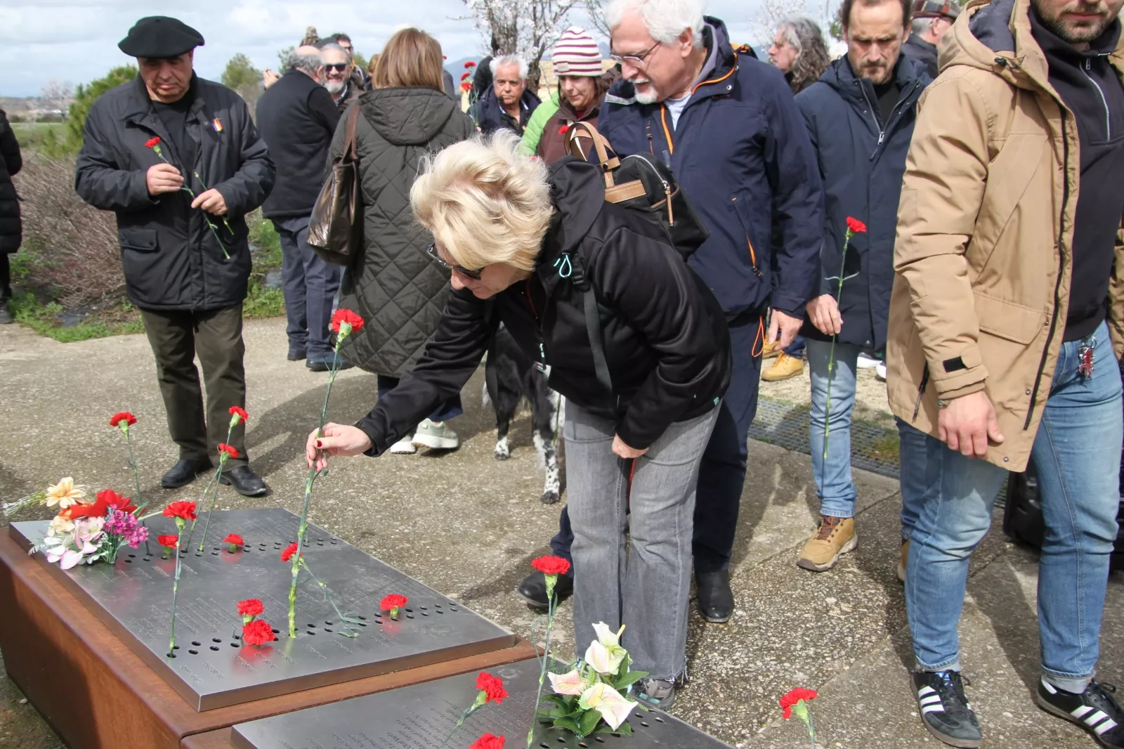 Memorial 545 en el parque “mártires de la libertad”. Foto Carlos Neofato