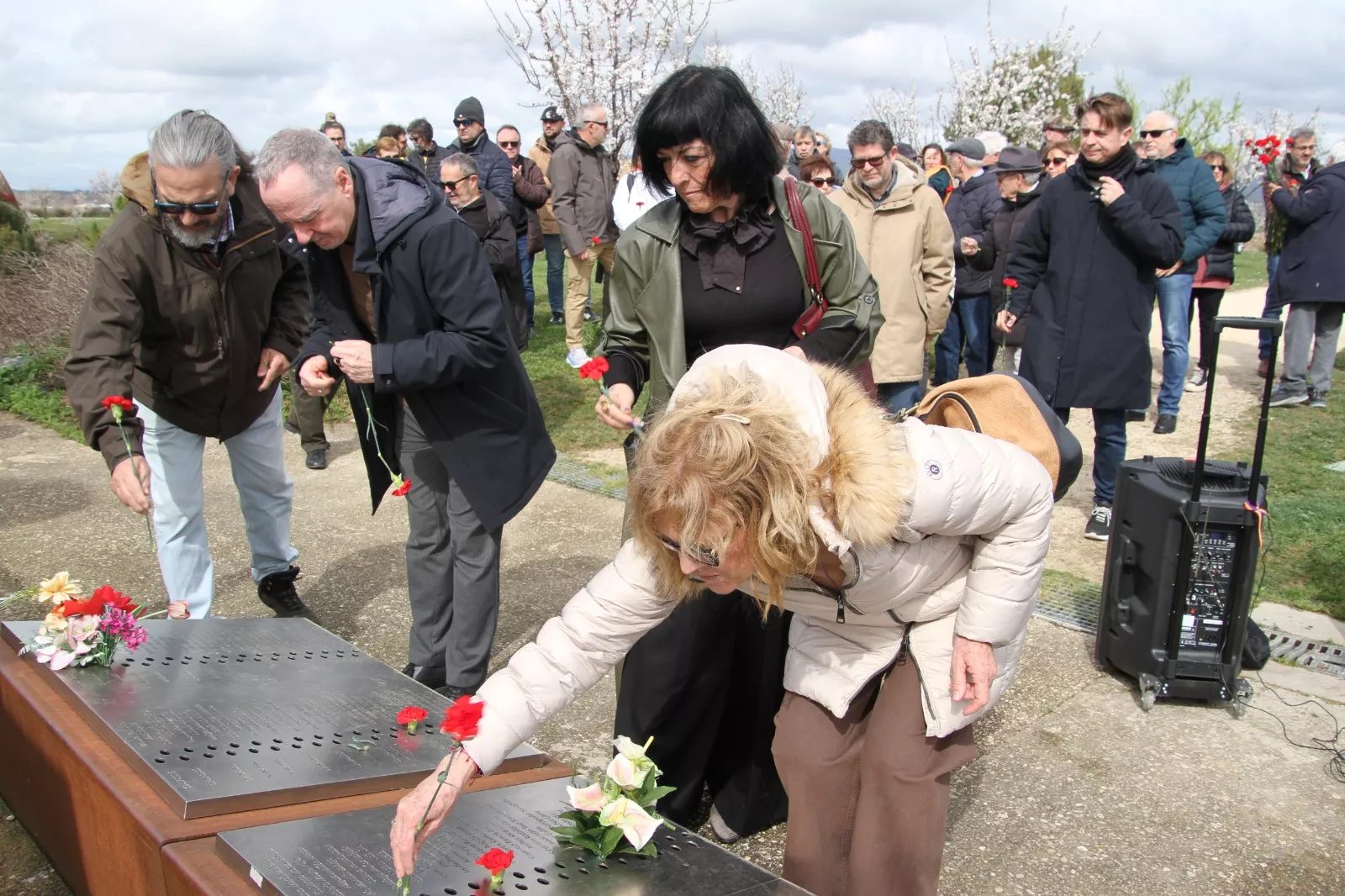 Memorial 545 en el parque “mártires de la libertad”. Foto Carlos Neofato