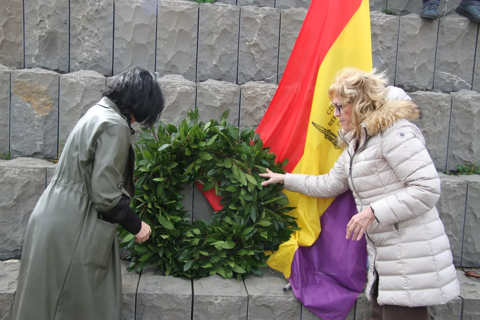 Memorial 545 en el parque “mártires de la libertad”. Foto Carlos Neofato
