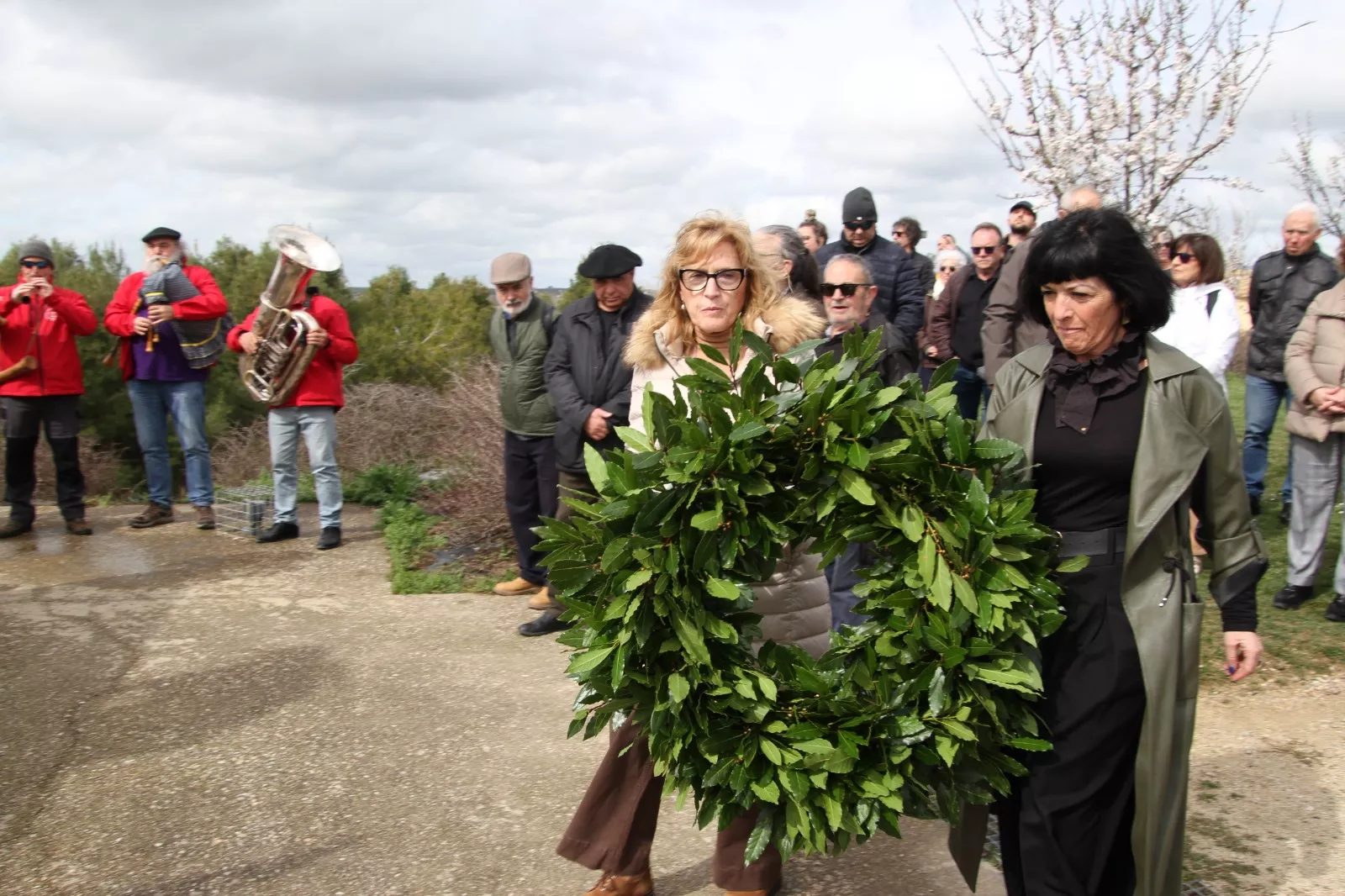 Memorial 545 en el parque “mártires de la libertad”. Foto Carlos Neofato