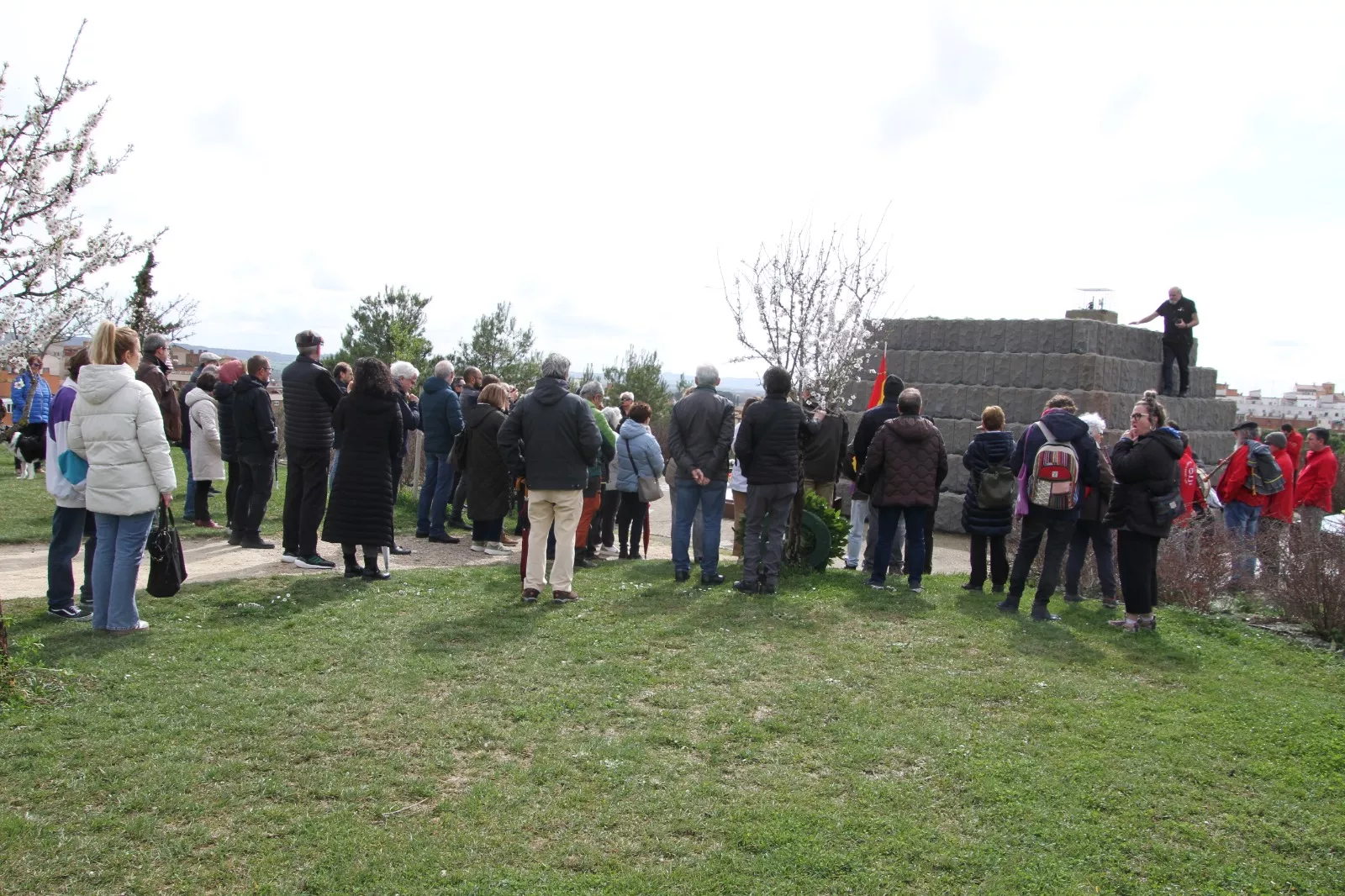Memorial 545 en el parque “mártires de la libertad”. Foto Carlos Neofato