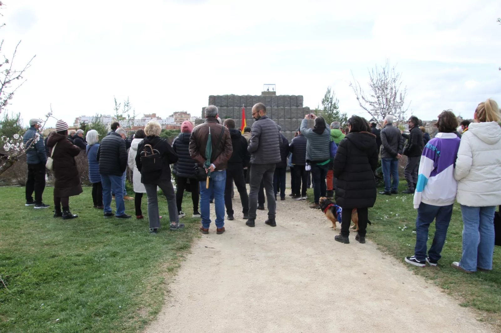 Memorial 545 en el parque “mártires de la libertad”. Foto Carlos Neofato