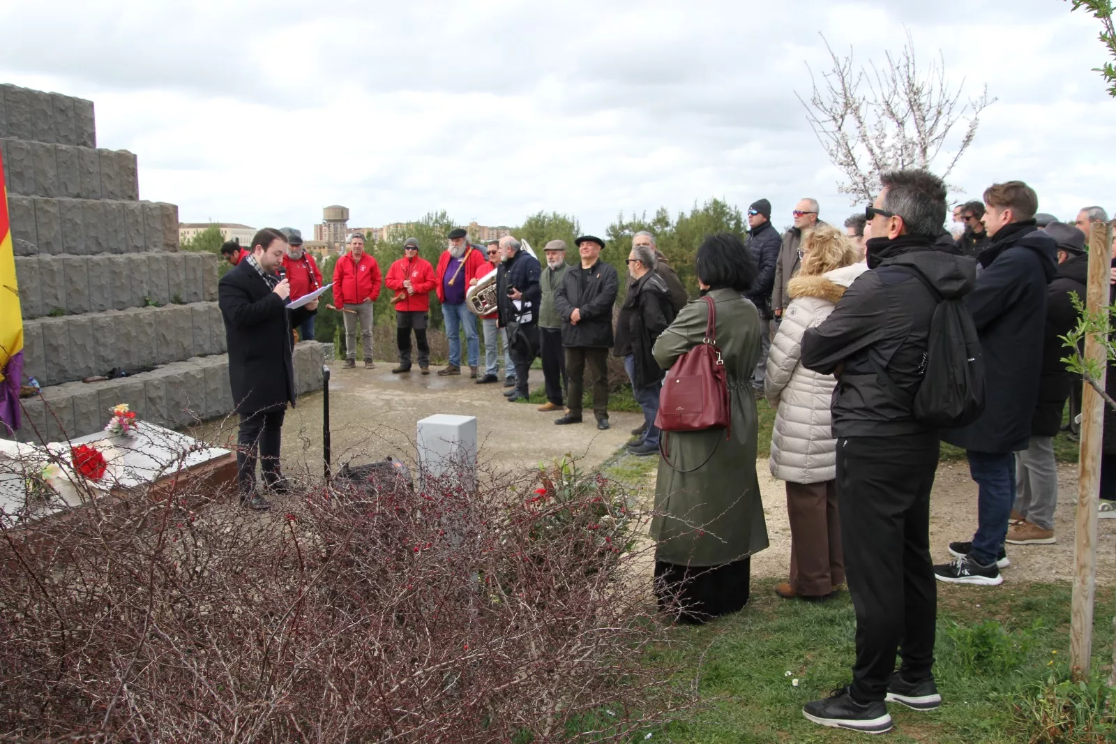 Memorial 545 en el parque “mártires de la libertad”. Foto Carlos Neofato