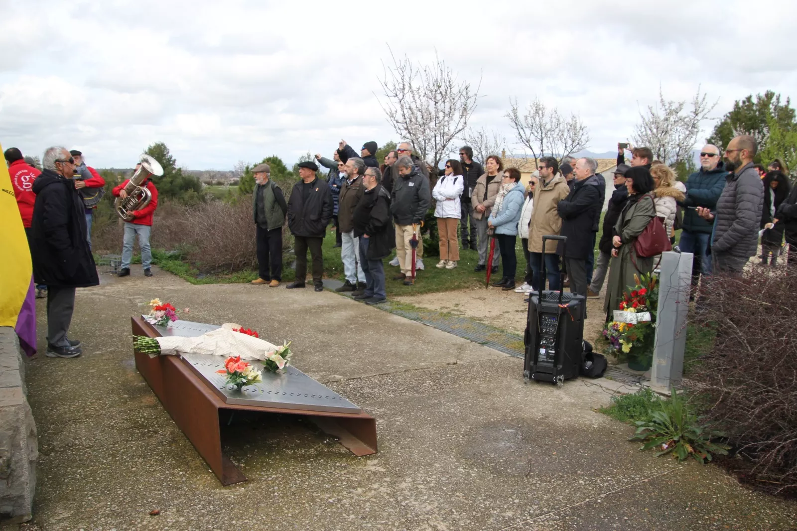 Memorial 545 en el parque “mártires de la libertad”. Foto Carlos Neofato