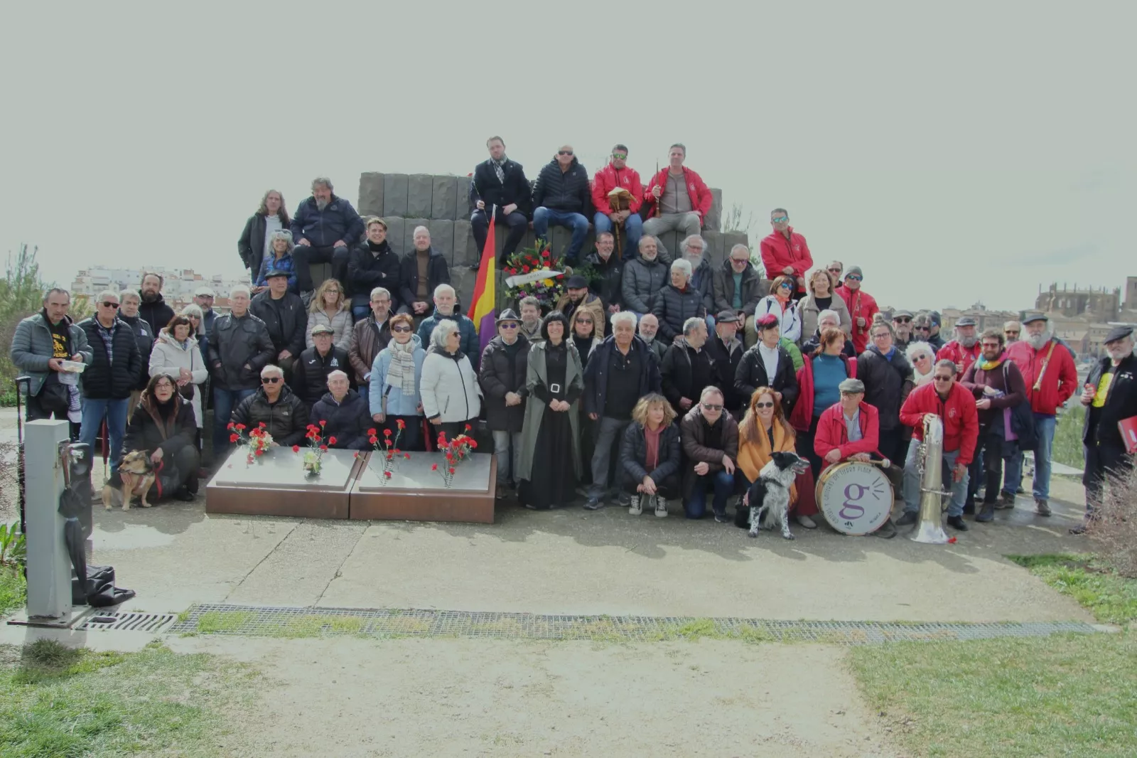 Memorial 545 en el parque “mártires de la libertad”. Foto Carlos Neofato