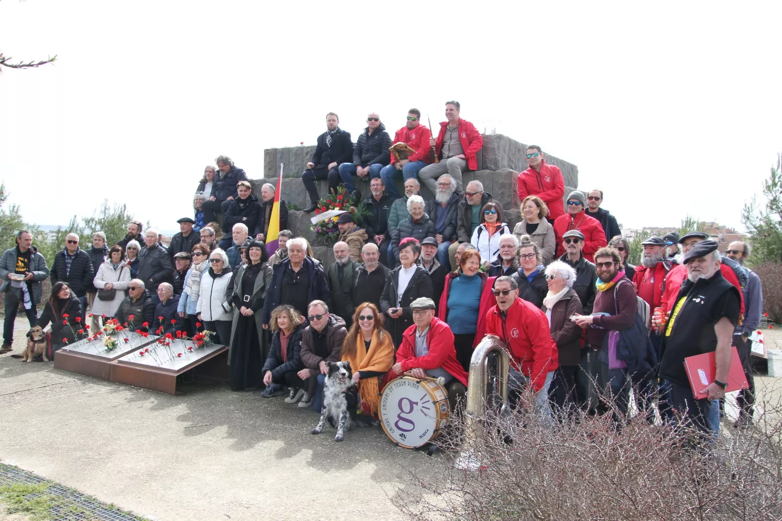 Memorial 545 en el parque “mártires de la libertad”. Foto Carlos Neofato