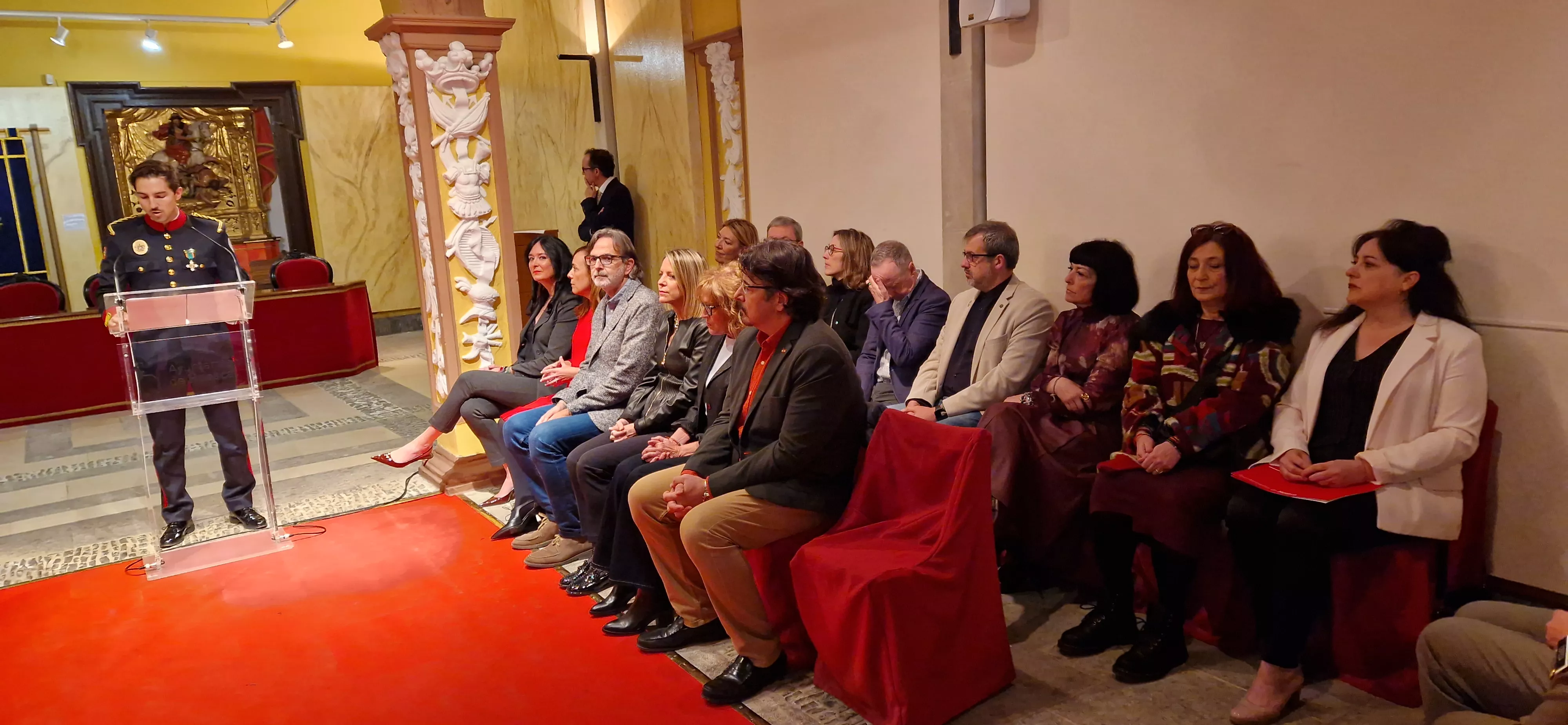 Entrega de las condecoraciones del Servicio de Prevención, Extinción de Incendios y Salvamento de Huesca. Foto Myriam Martínez