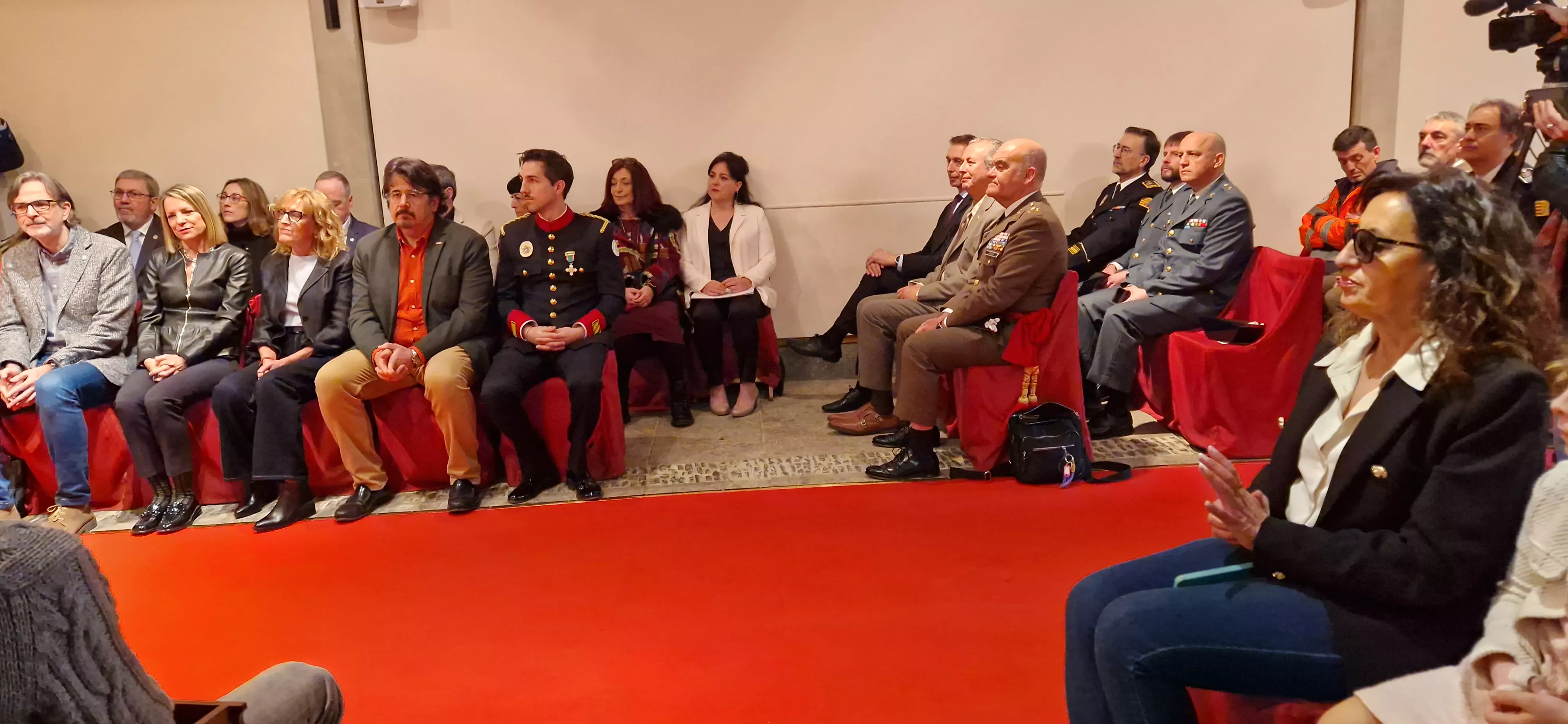 Entrega de las condecoraciones del Servicio de Prevención, Extinción de Incendios y Salvamento de Huesca. Foto Myriam Martínez