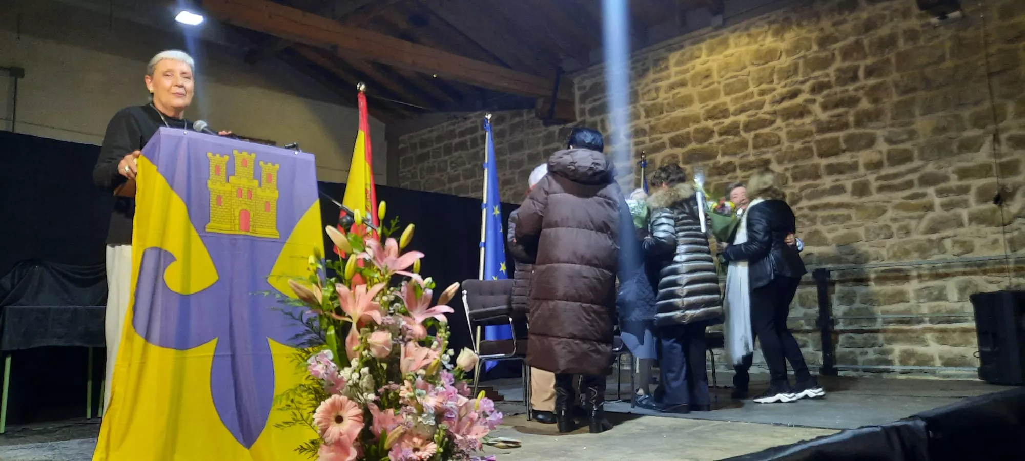 Homenaje a las Hermanas de Santa Ana en Ayerbe