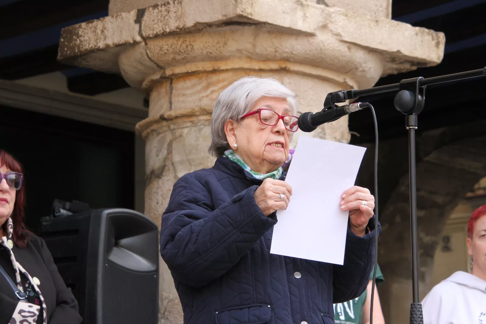 Día Internacional de la Mujer en Monzón. Foto Carlos Neofato