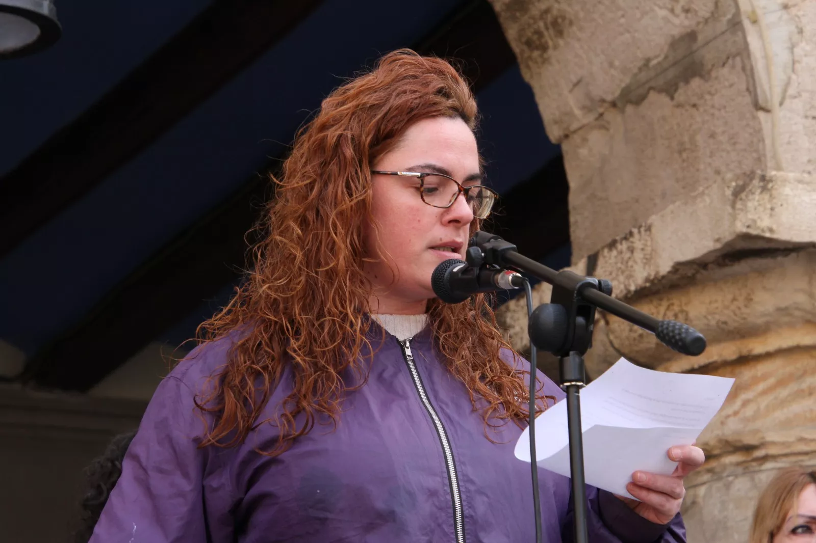 Día Internacional de la Mujer en Monzón. Foto Carlos Neofato