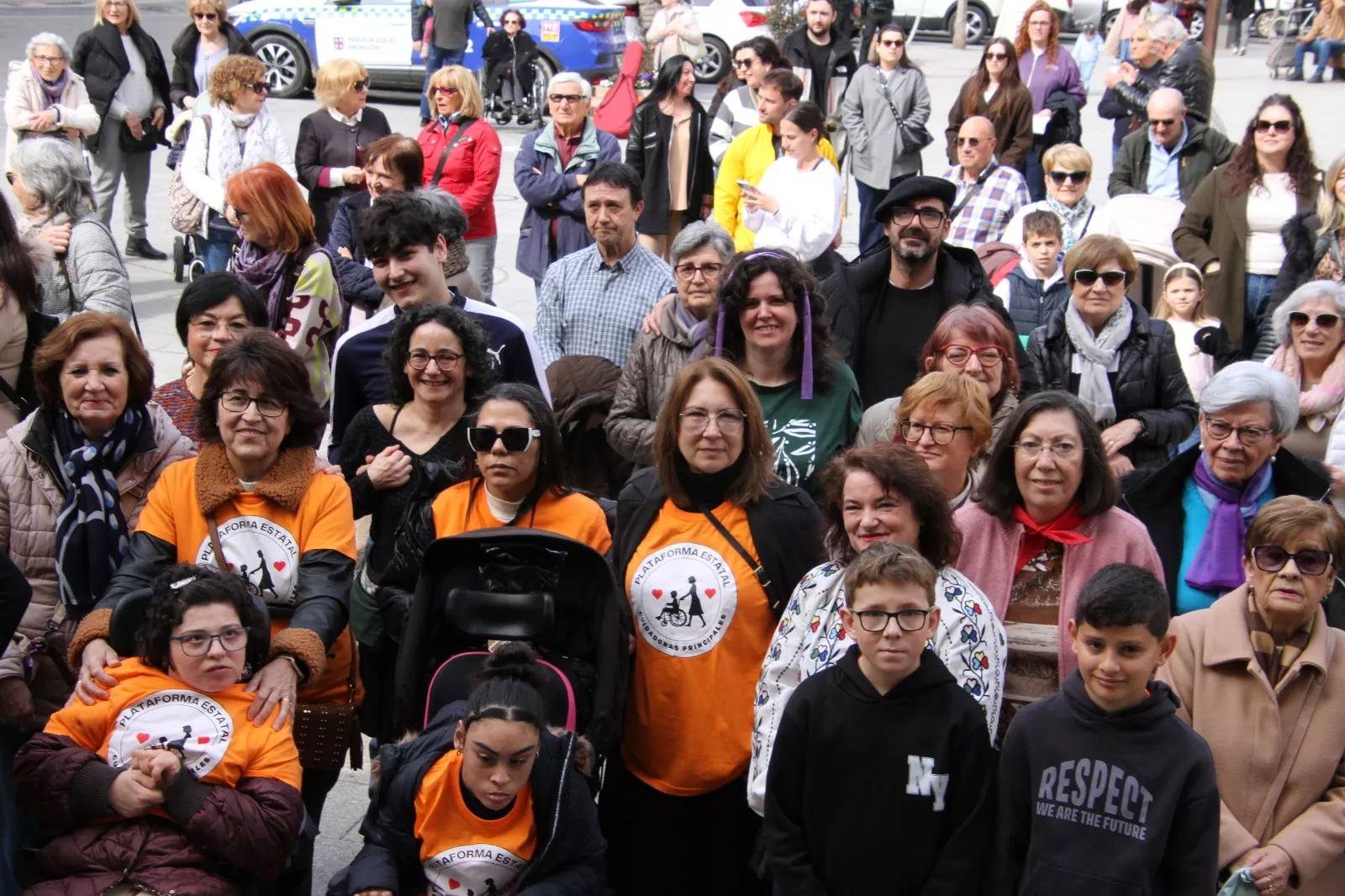 Día Internacional de la Mujer en Monzón. Foto Carlos Neofato