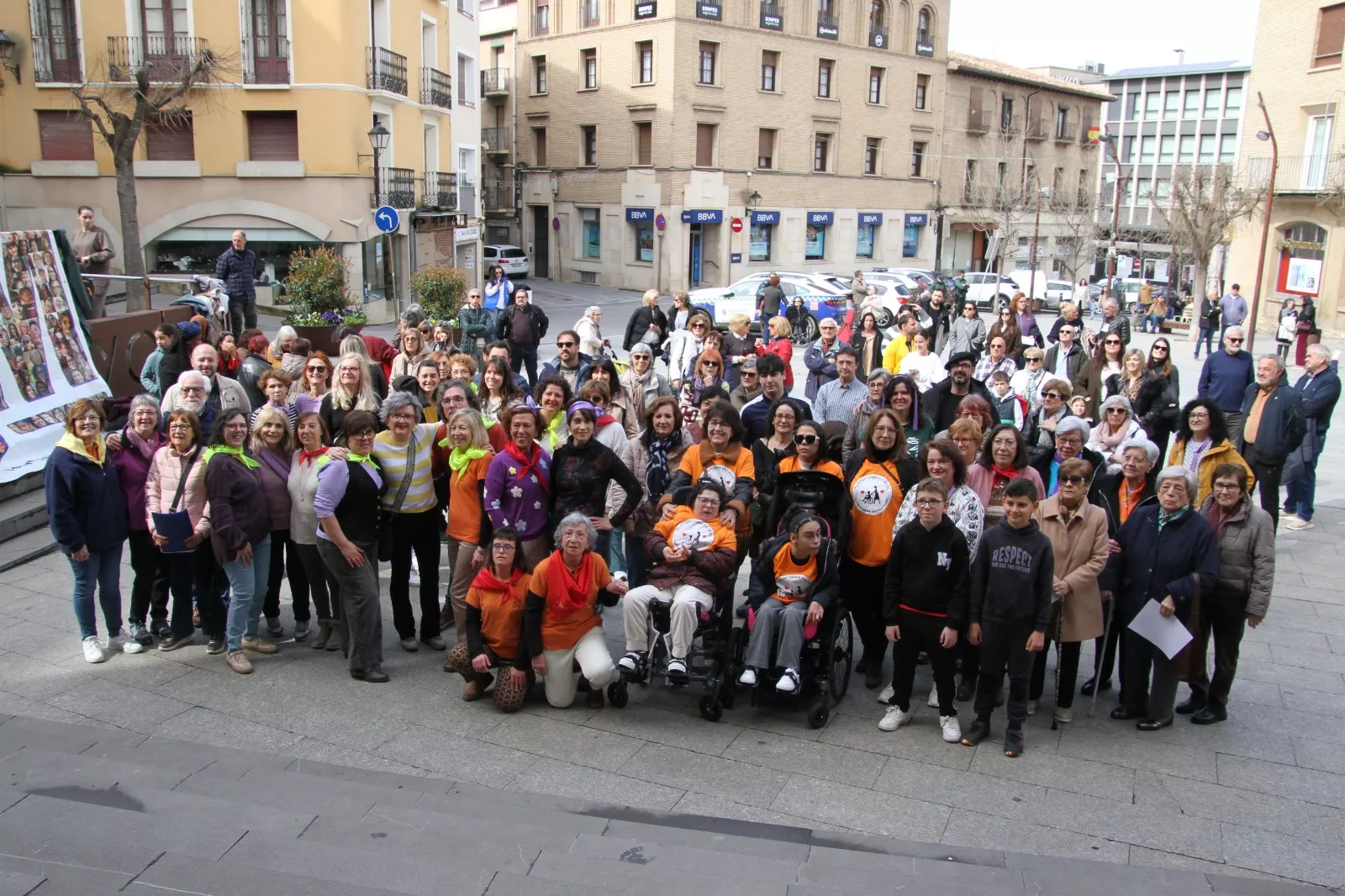Día Internacional de la Mujer en Monzón. Foto Carlos Neofato