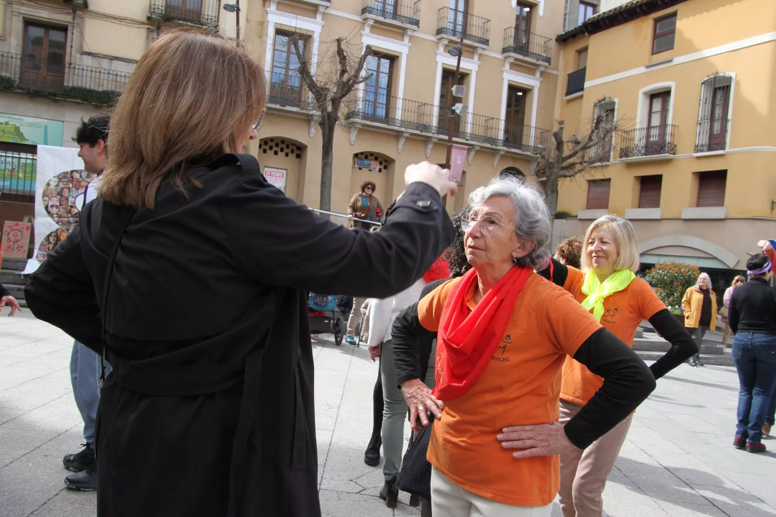 Día Internacional de la Mujer en Monzón. Foto Carlos Neofato