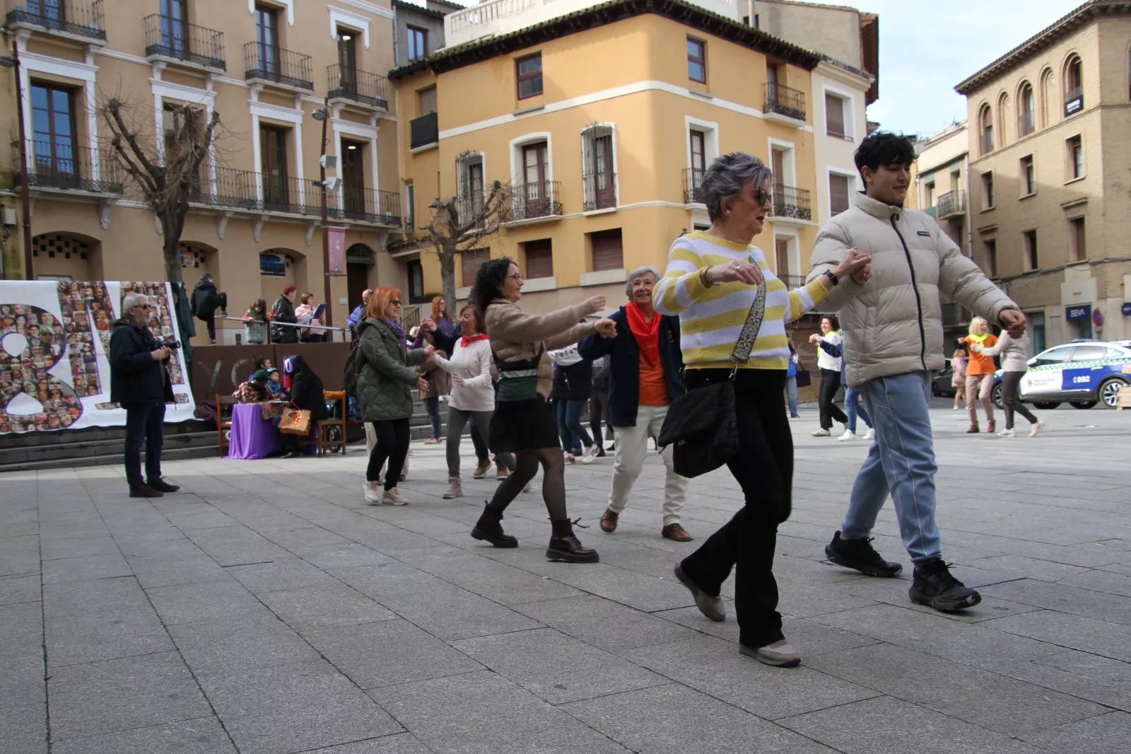 Día Internacional de la Mujer en Monzón. Foto Carlos Neofato