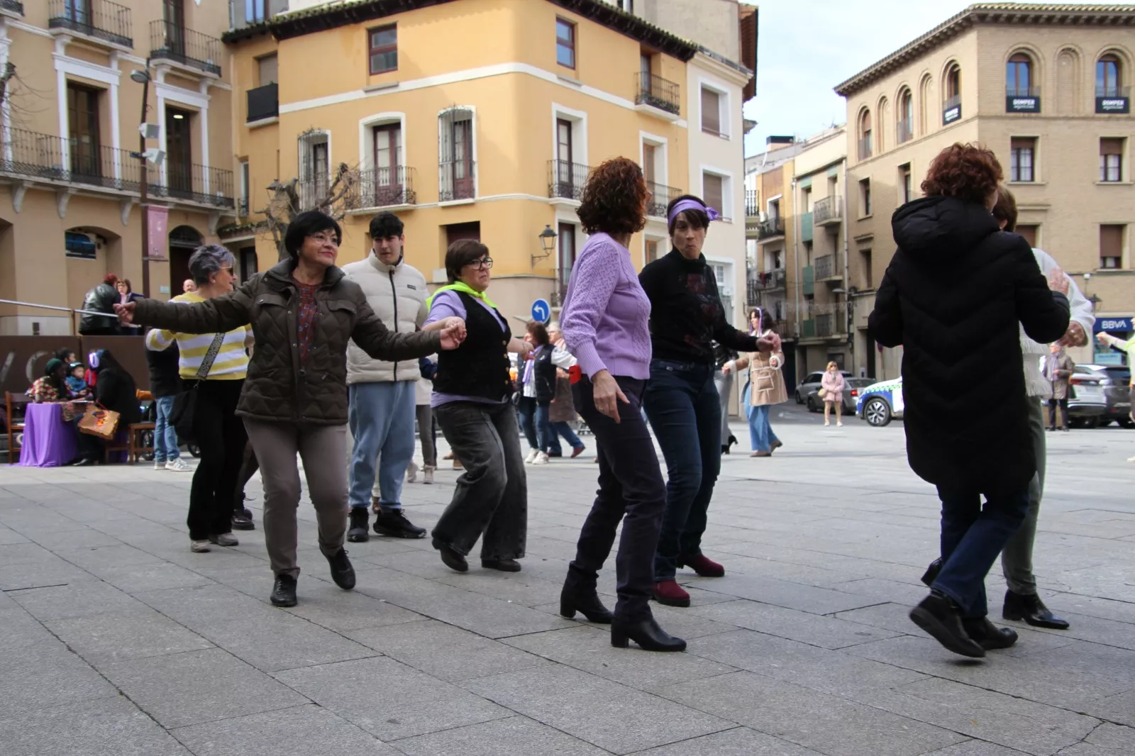 Día Internacional de la Mujer en Monzón. Foto Carlos Neofato