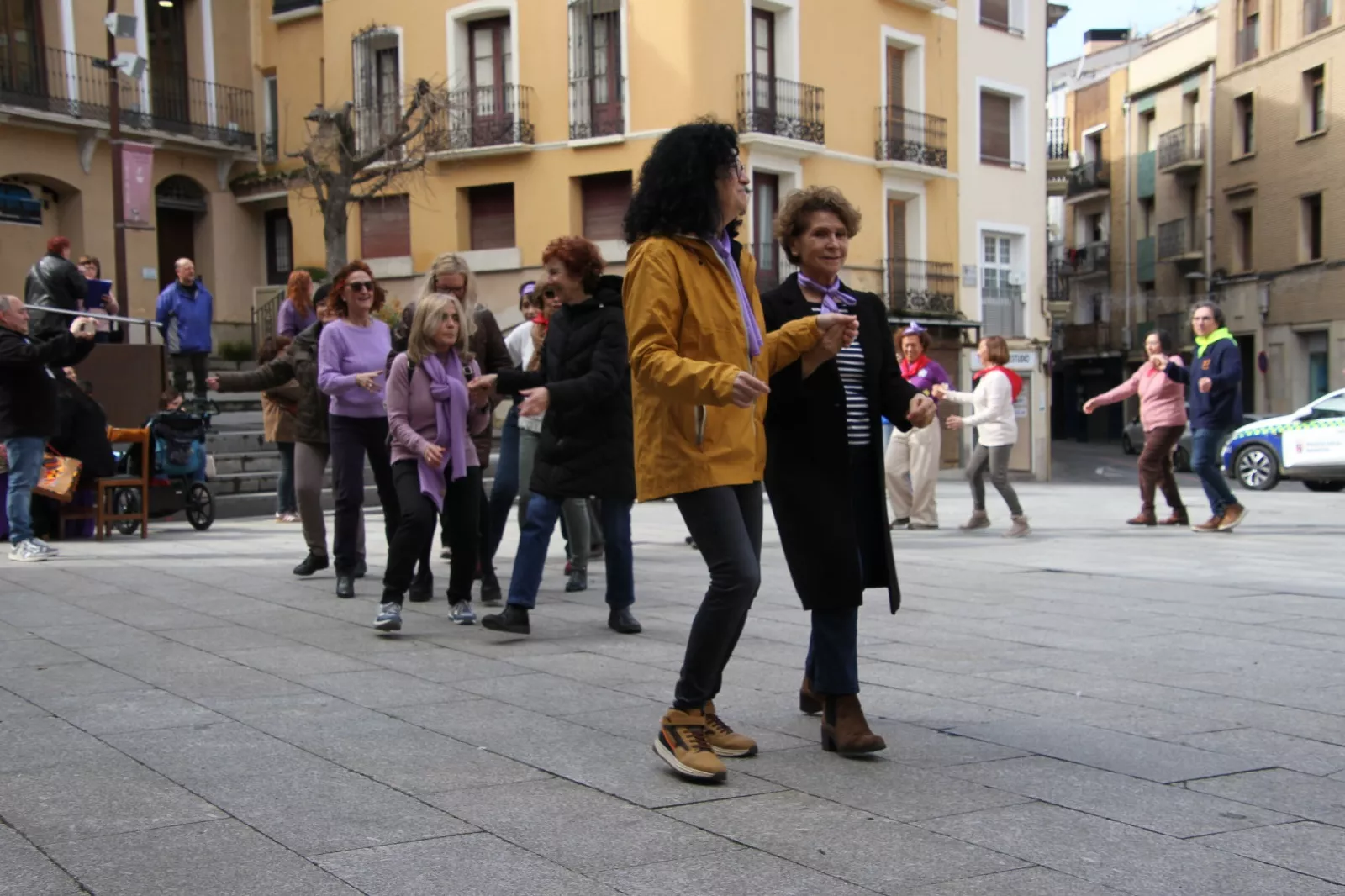 Día Internacional de la Mujer en Monzón. Foto Carlos Neofato
